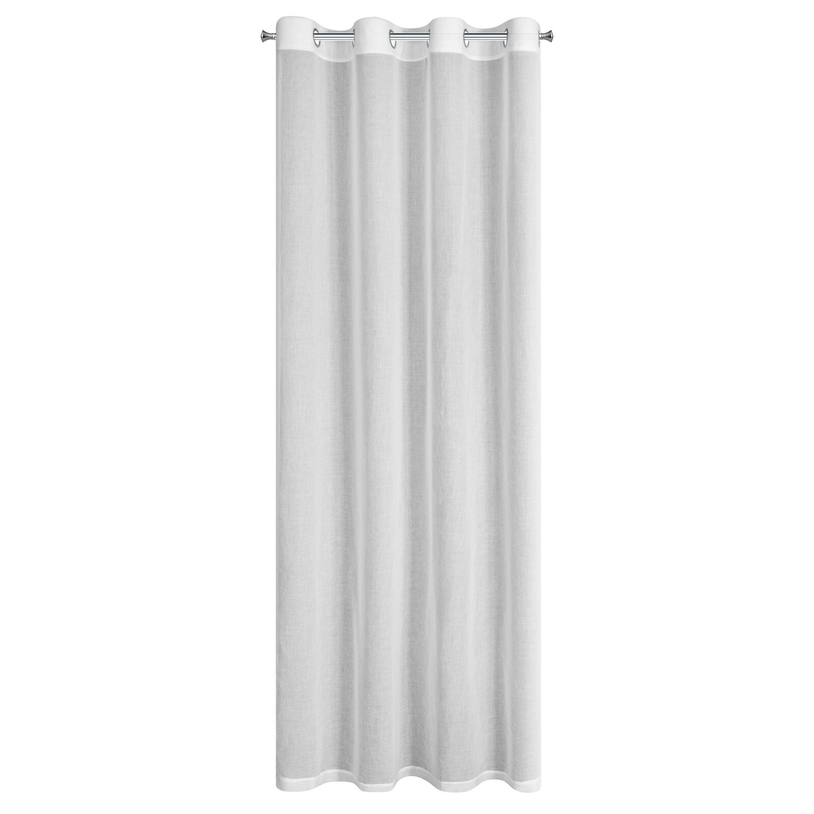 Hotová záclona MARINA bílá - na průchodkách