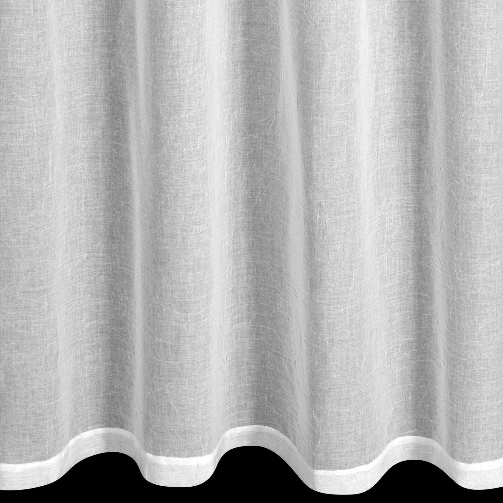 Hotová záclona MARINA bílá - na průchodkách