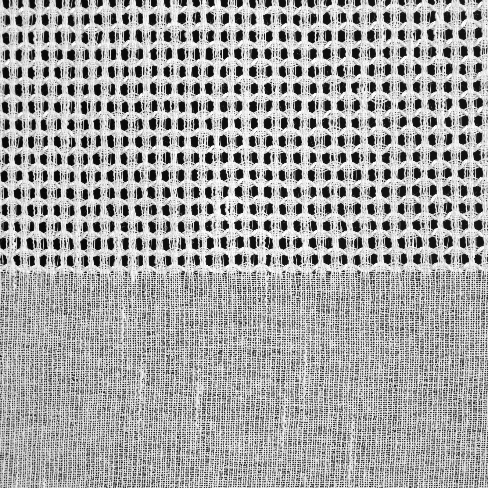 Hotová záclona MARISA bílá - na průchodkách