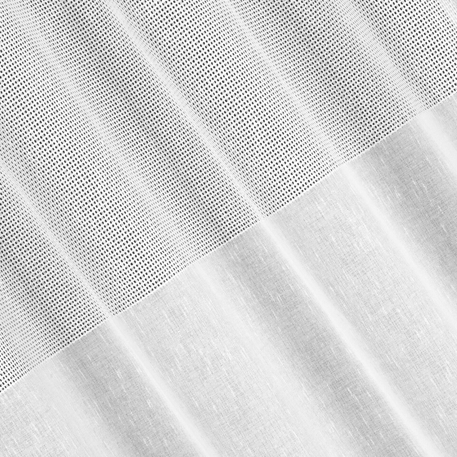 Hotová záclona MARISA bílá - na průchodkách