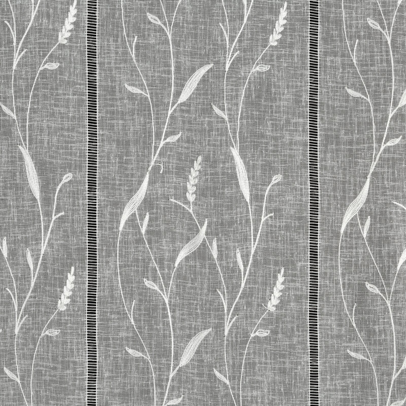 Hotová záclona MELODY B bílá - na průchodkách