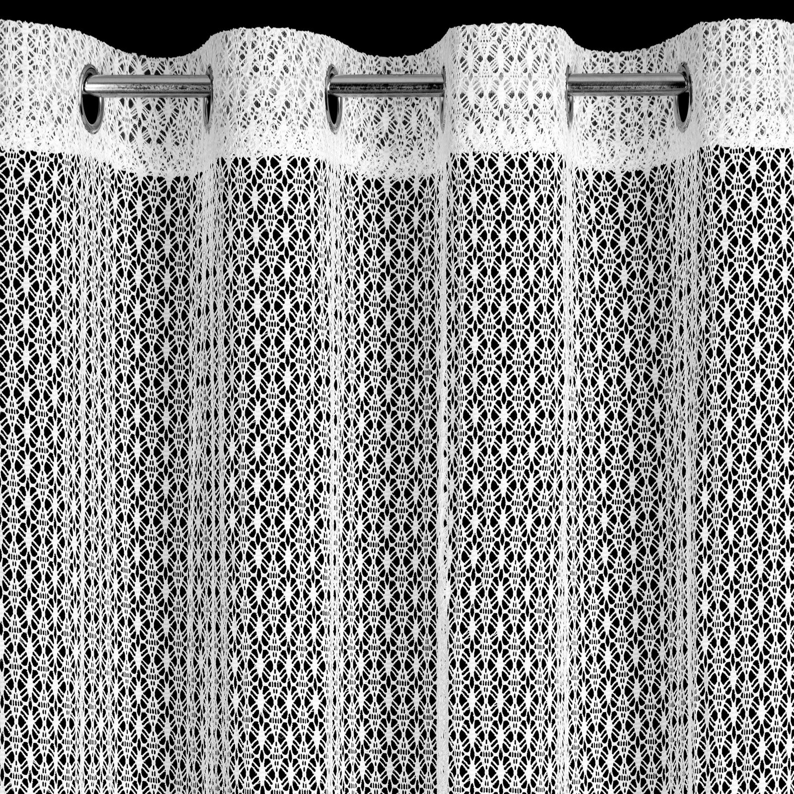 Hotová záclona MIRELLA bílá - na průchodkách