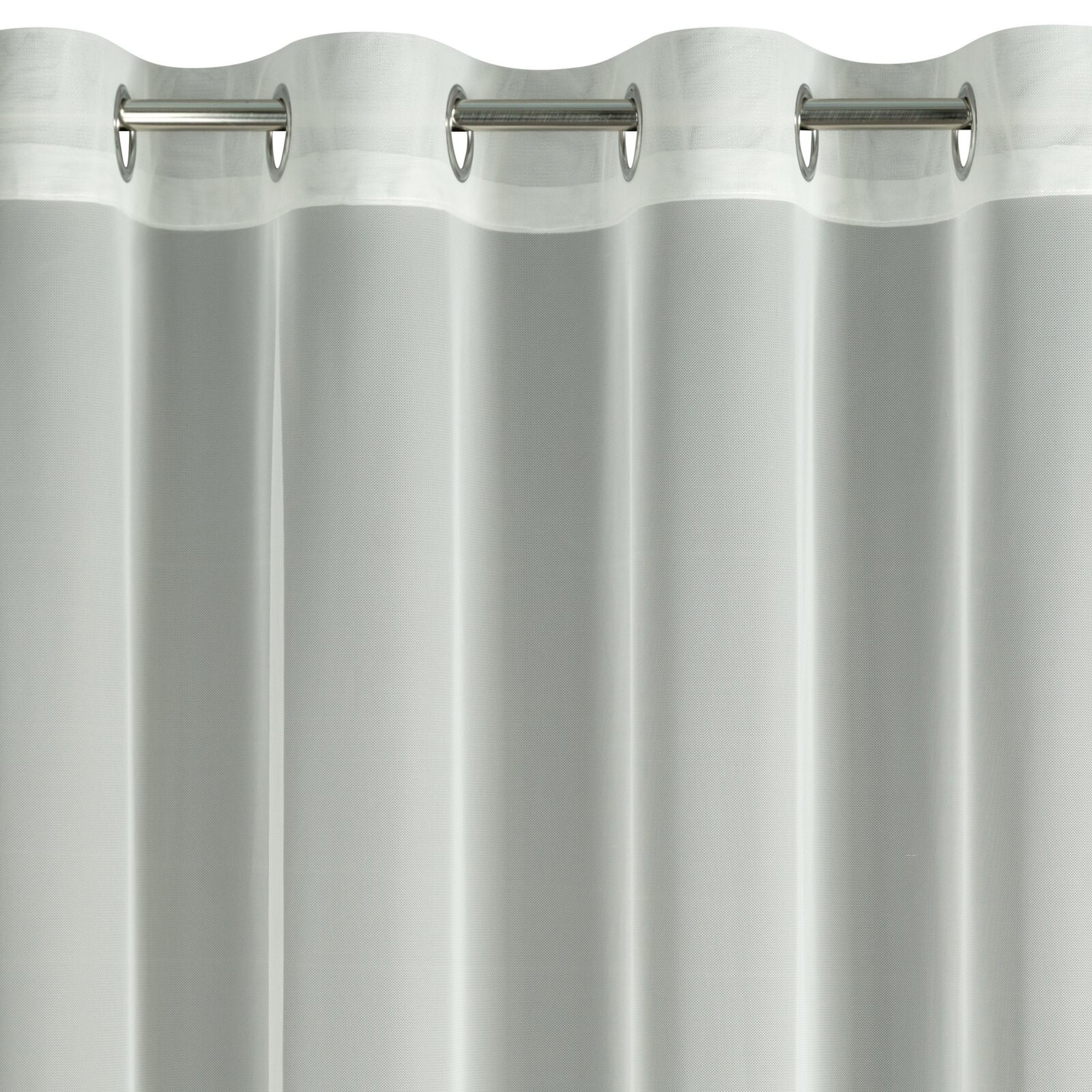 Hotová záclona NIRA krémová - na průchodkách