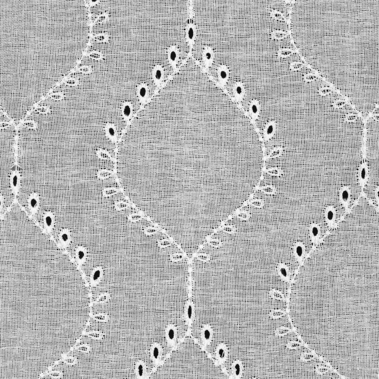 Hotová záclona RAYA bílá - na průchodkách