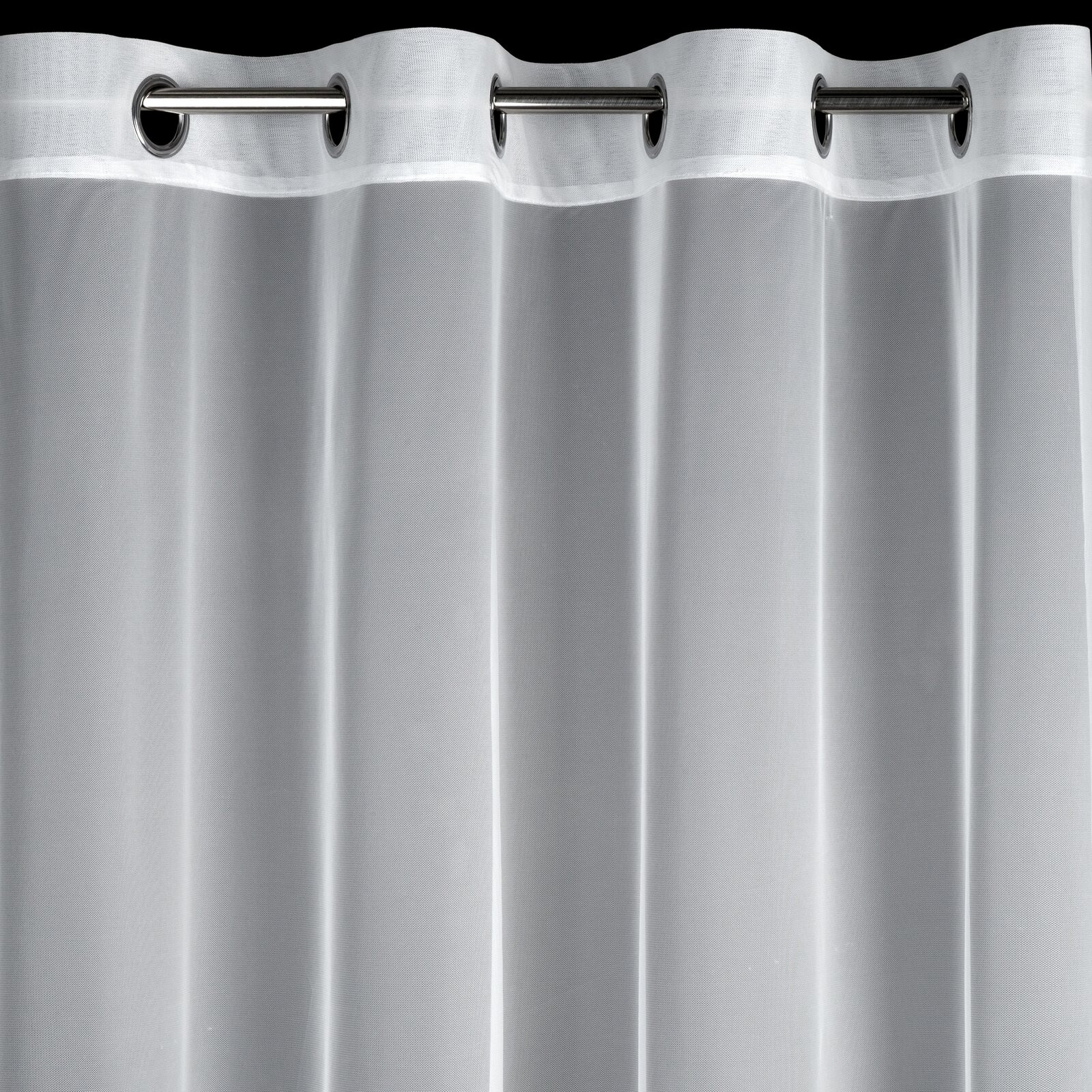 Hotová záclona TALINA bílá - na průchodkách