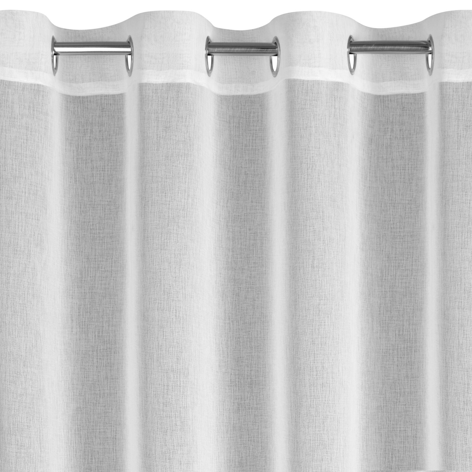 Hotová záclona TONYA B bílá - na průchodkách