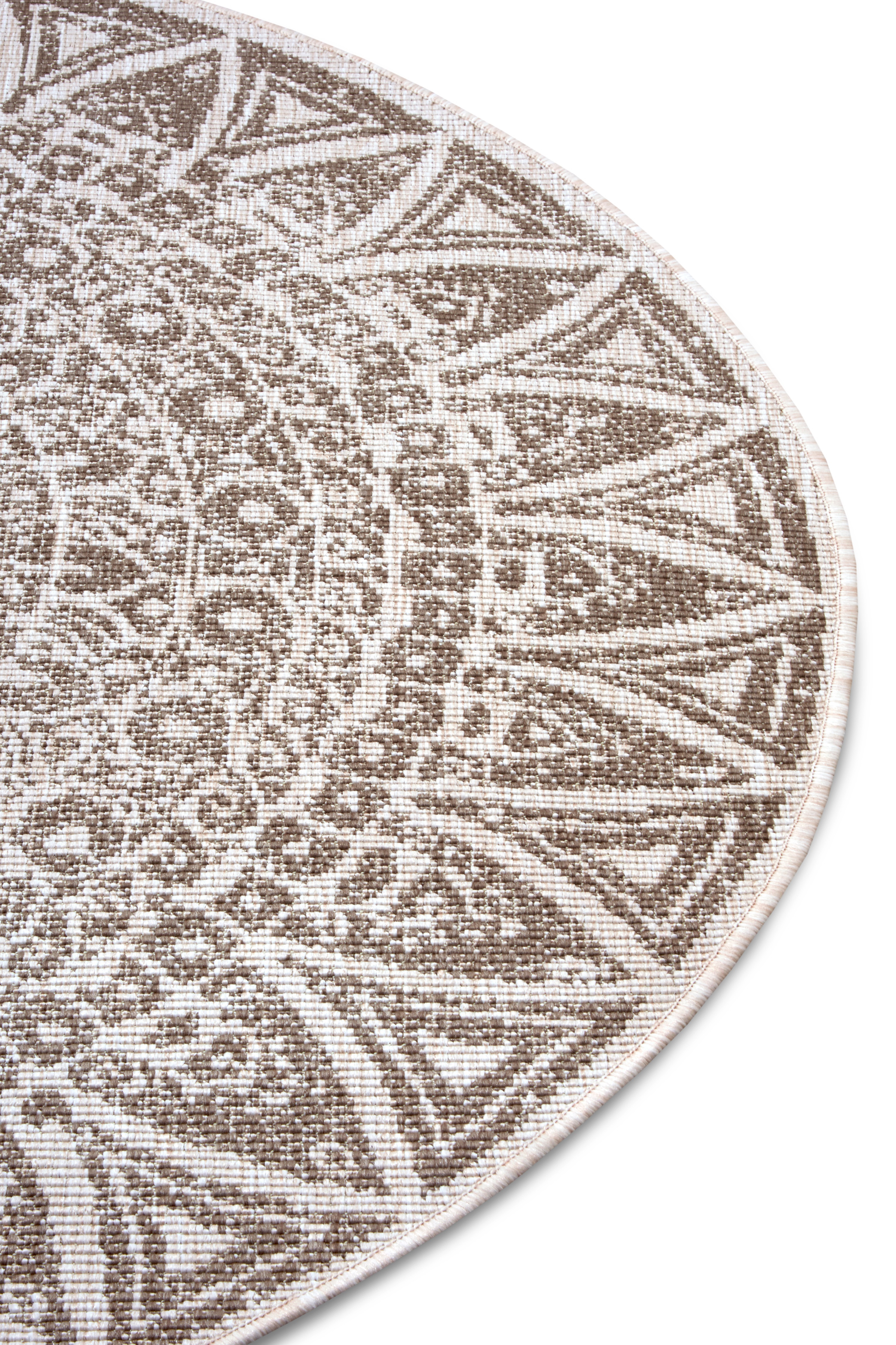 Oboustranný koberec Hanse Home Nora Lilja linen kruh