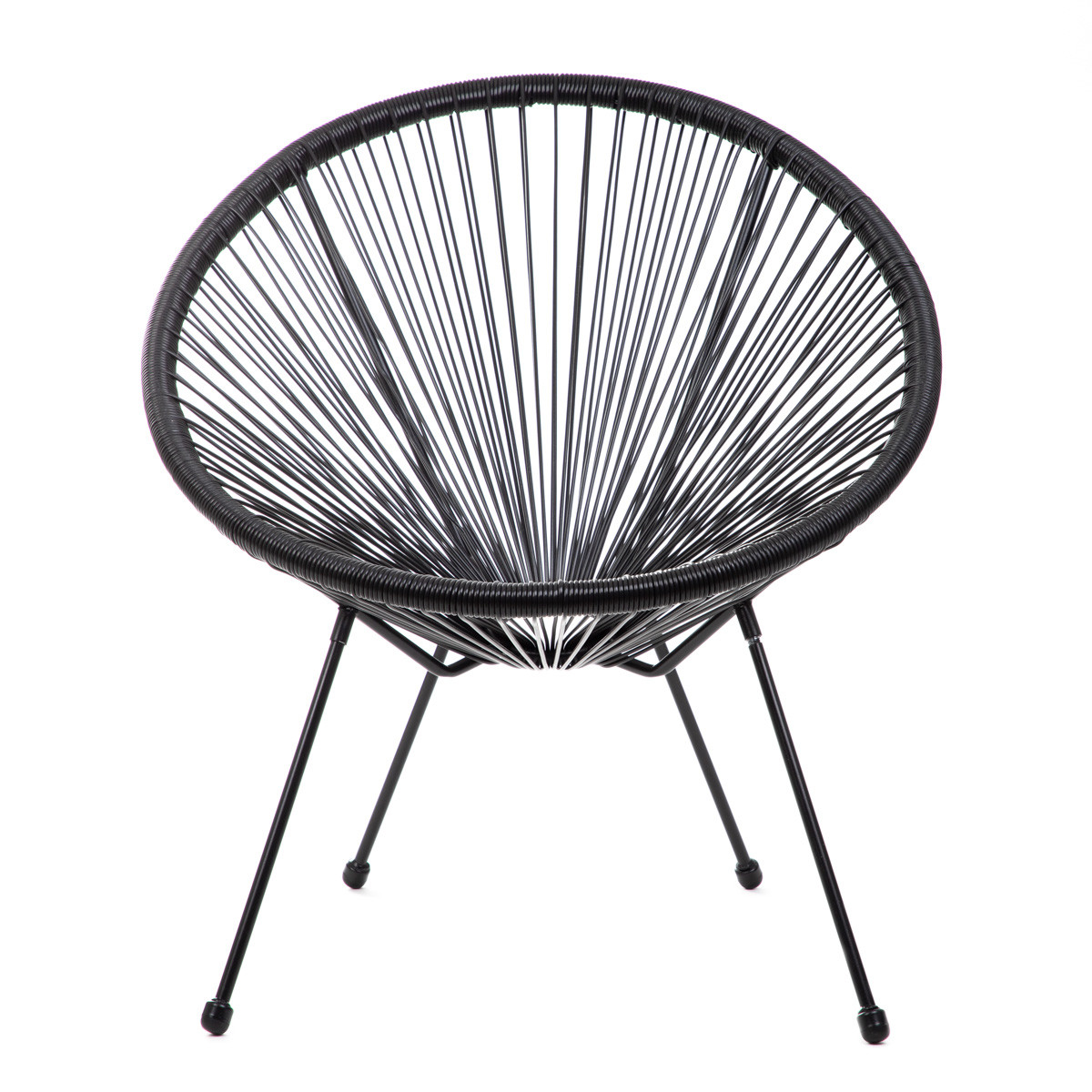 Křeslo ACAPULCO FIESTA černé 891958