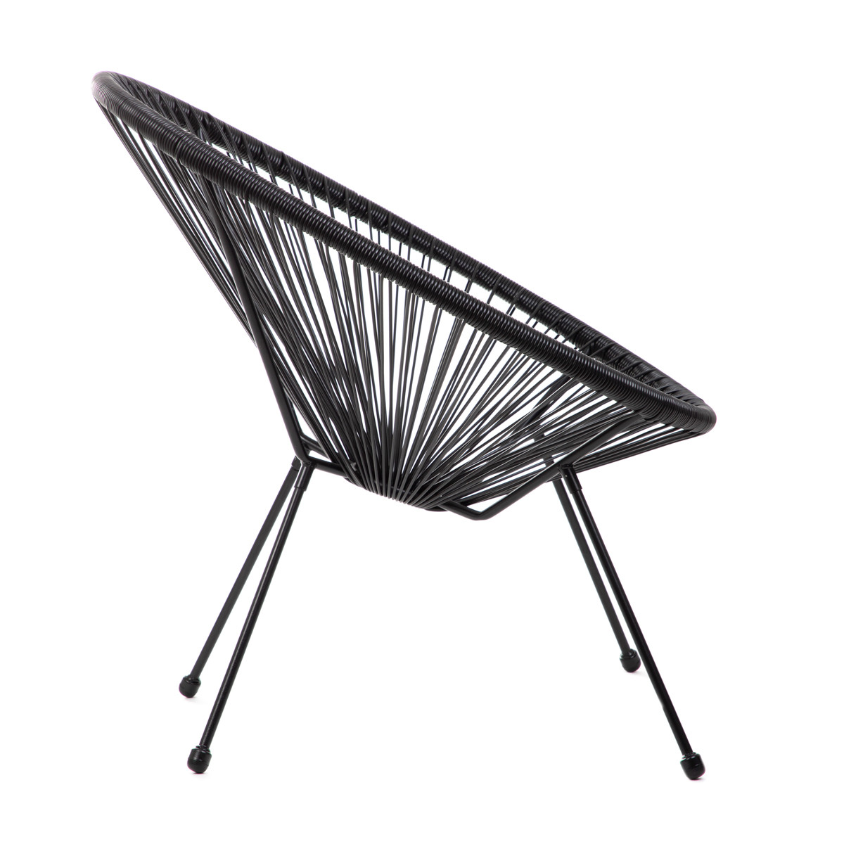 Křeslo ACAPULCO FIESTA černé 891958