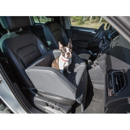 Přepravní sedačka TRIP grafitová, ekokůže