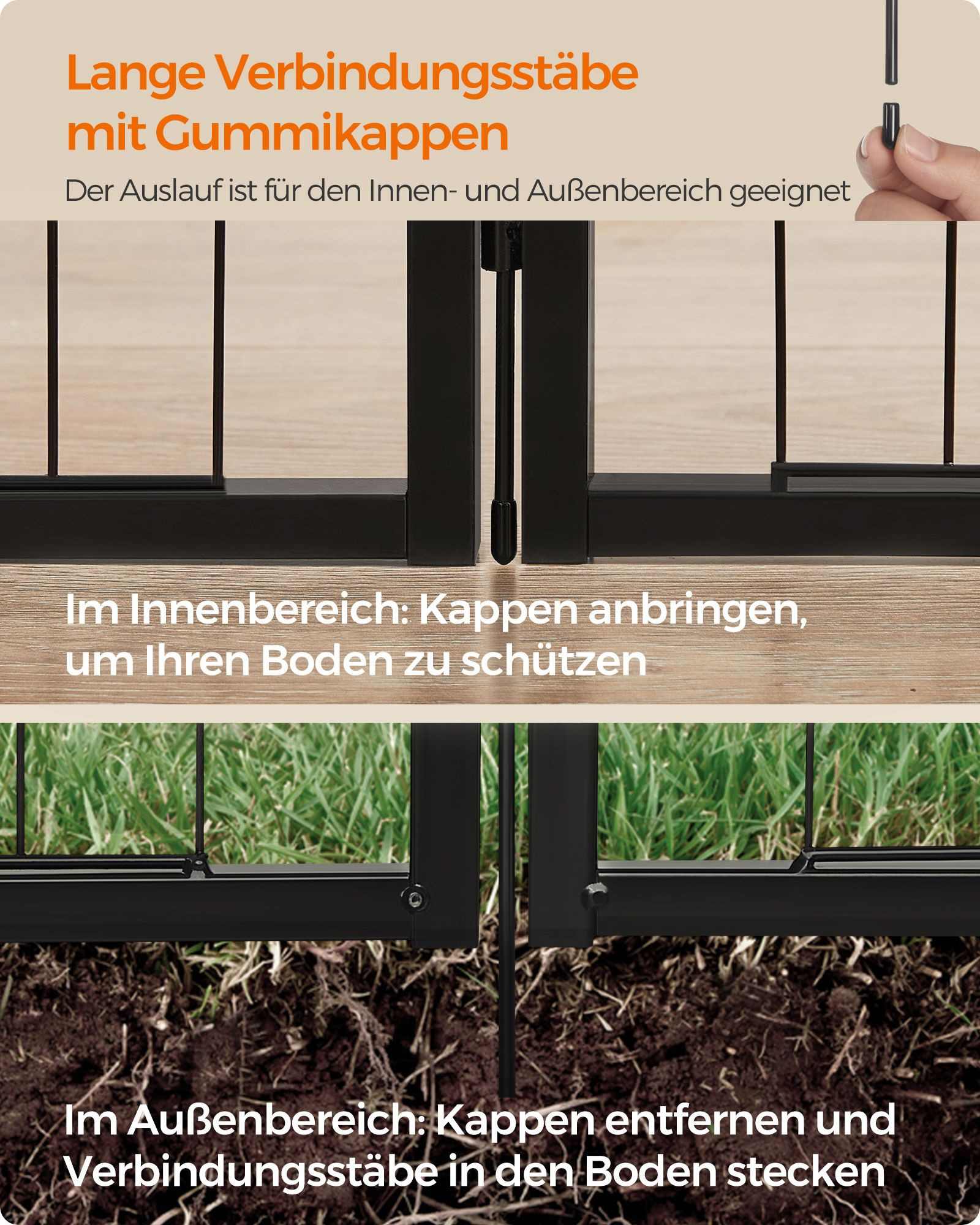 Ohrádka pro psy a domácí zvířata PPK012B01