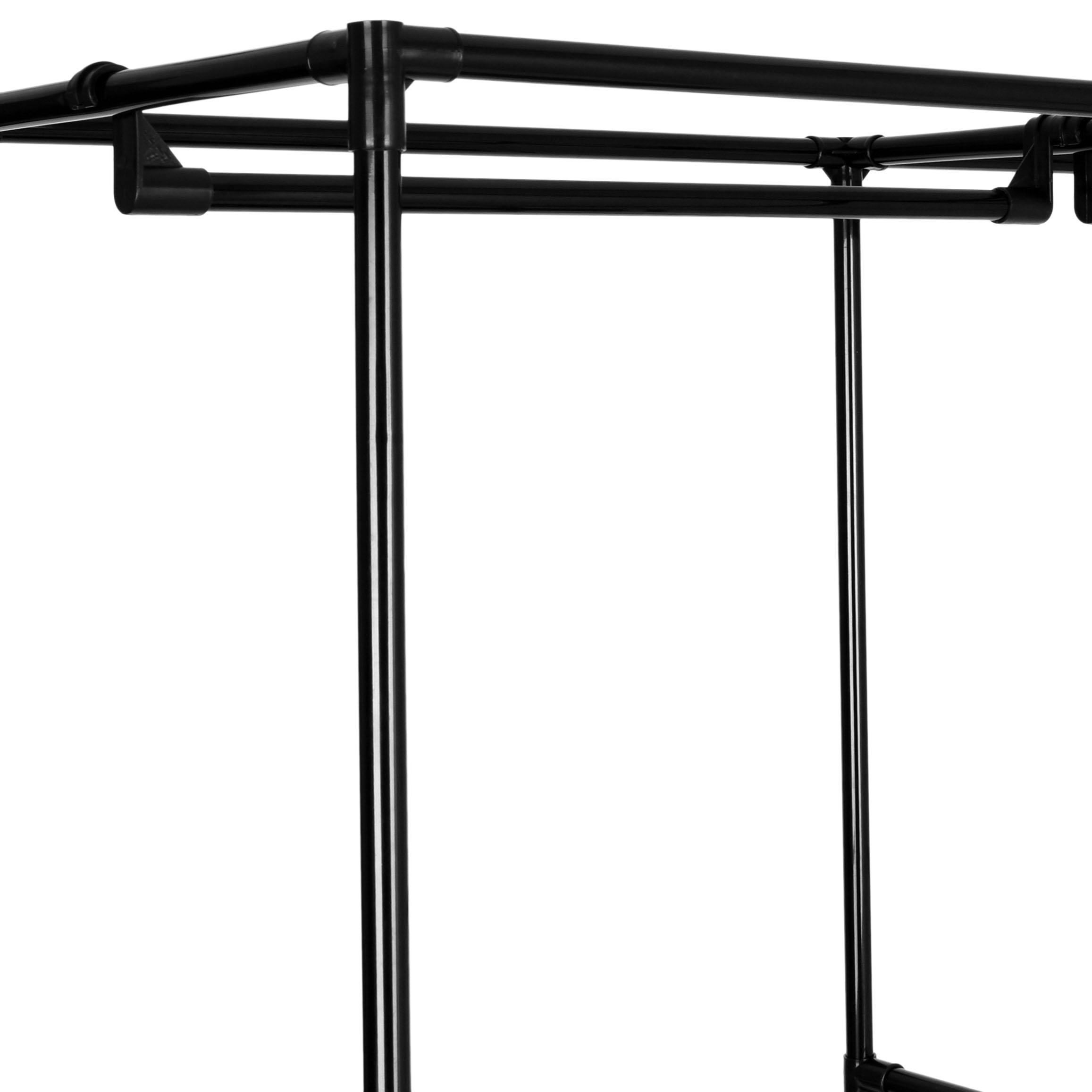 Šatní skříň SYNTIA černá