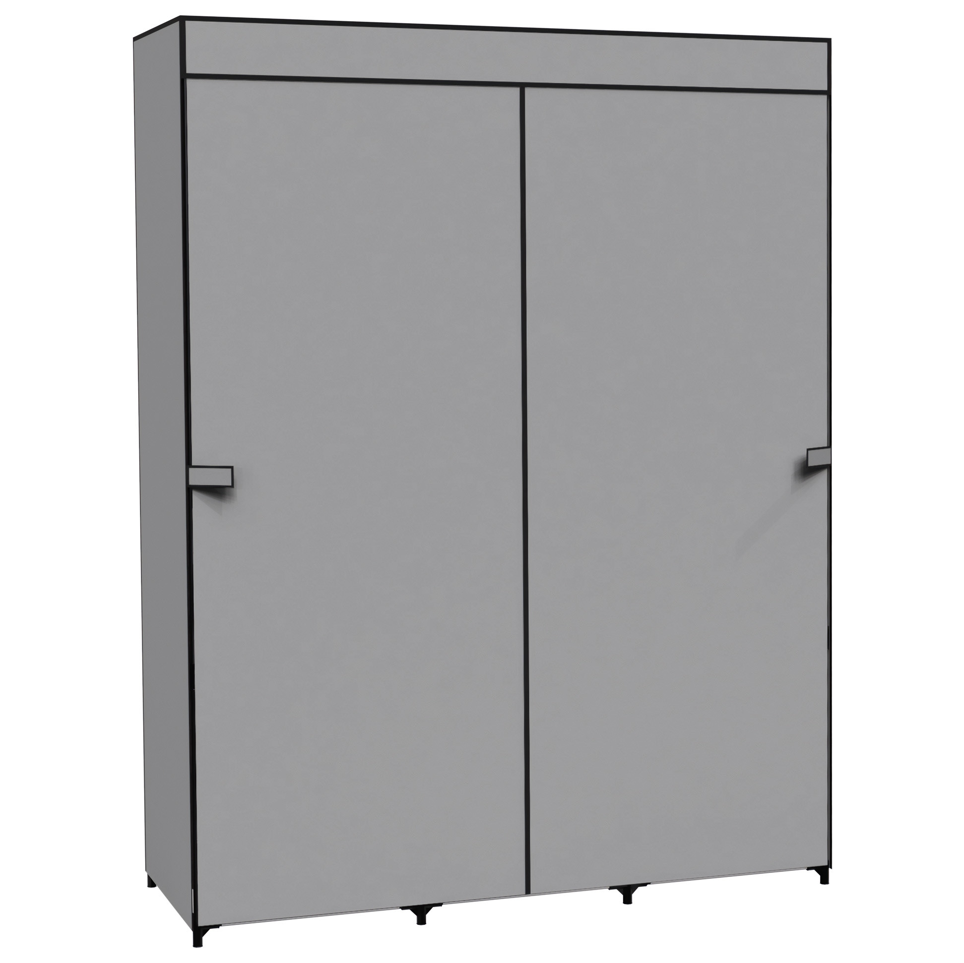 Šatní skříň CELINA antracitová / černá