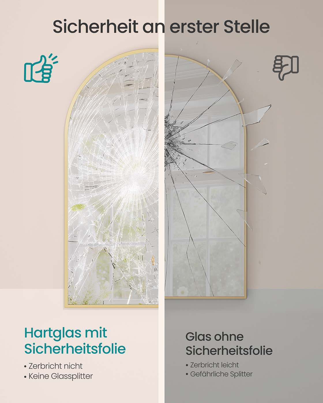 Závěsné zrcadlo LWM011AB01