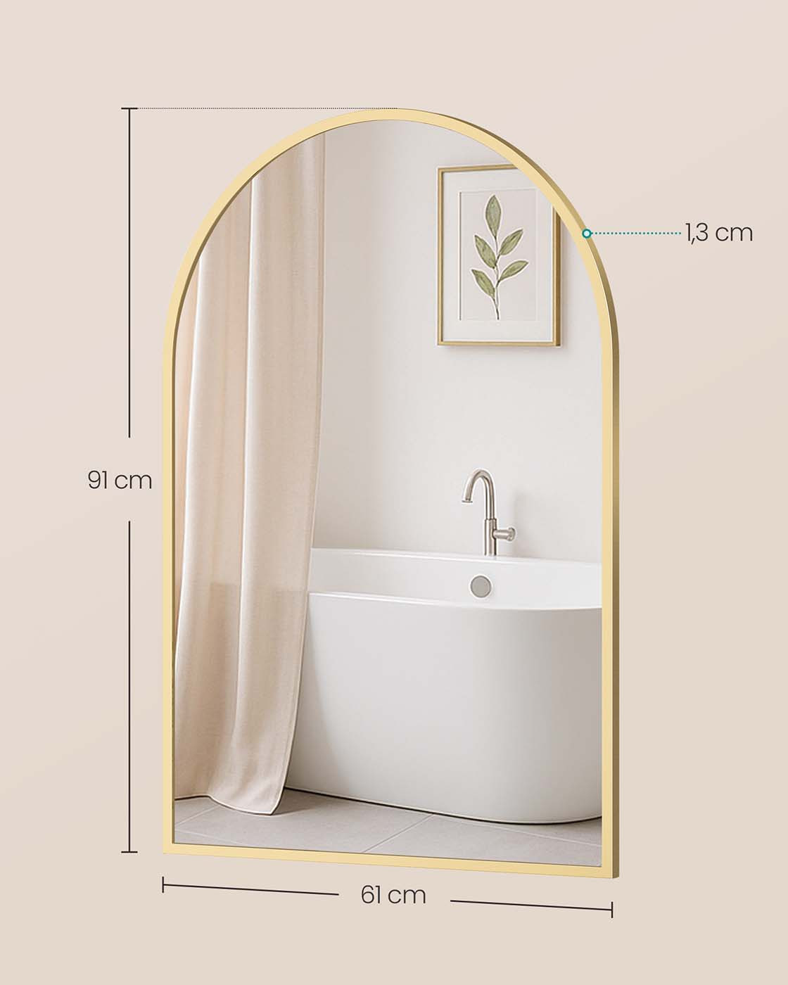 Závěsné zrcadlo LWM011AB01