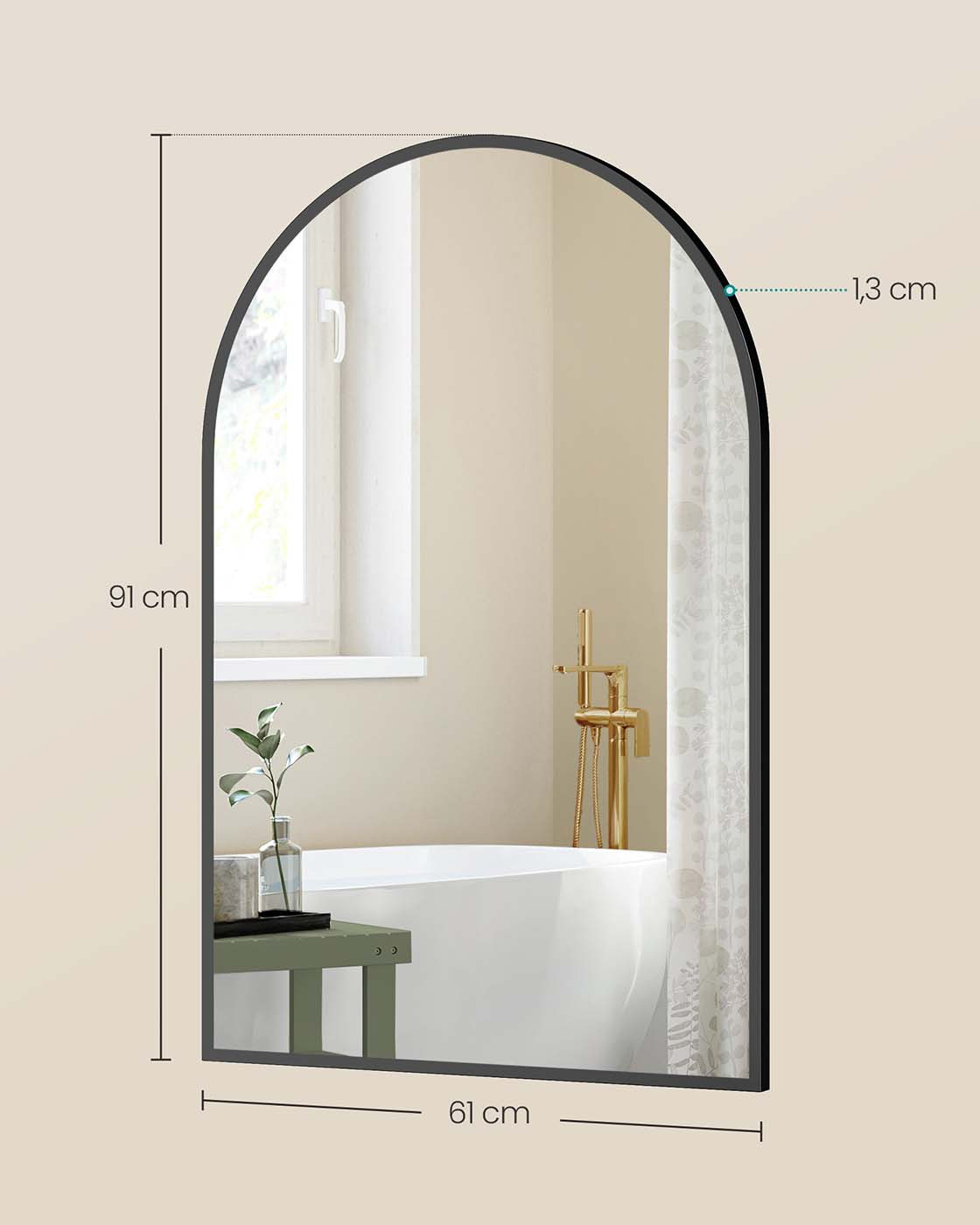 Závěsné zrcadlo LWM011BD01