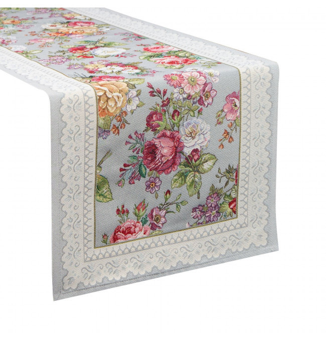 Ubrus GOB 1175 světle šedý / růžový