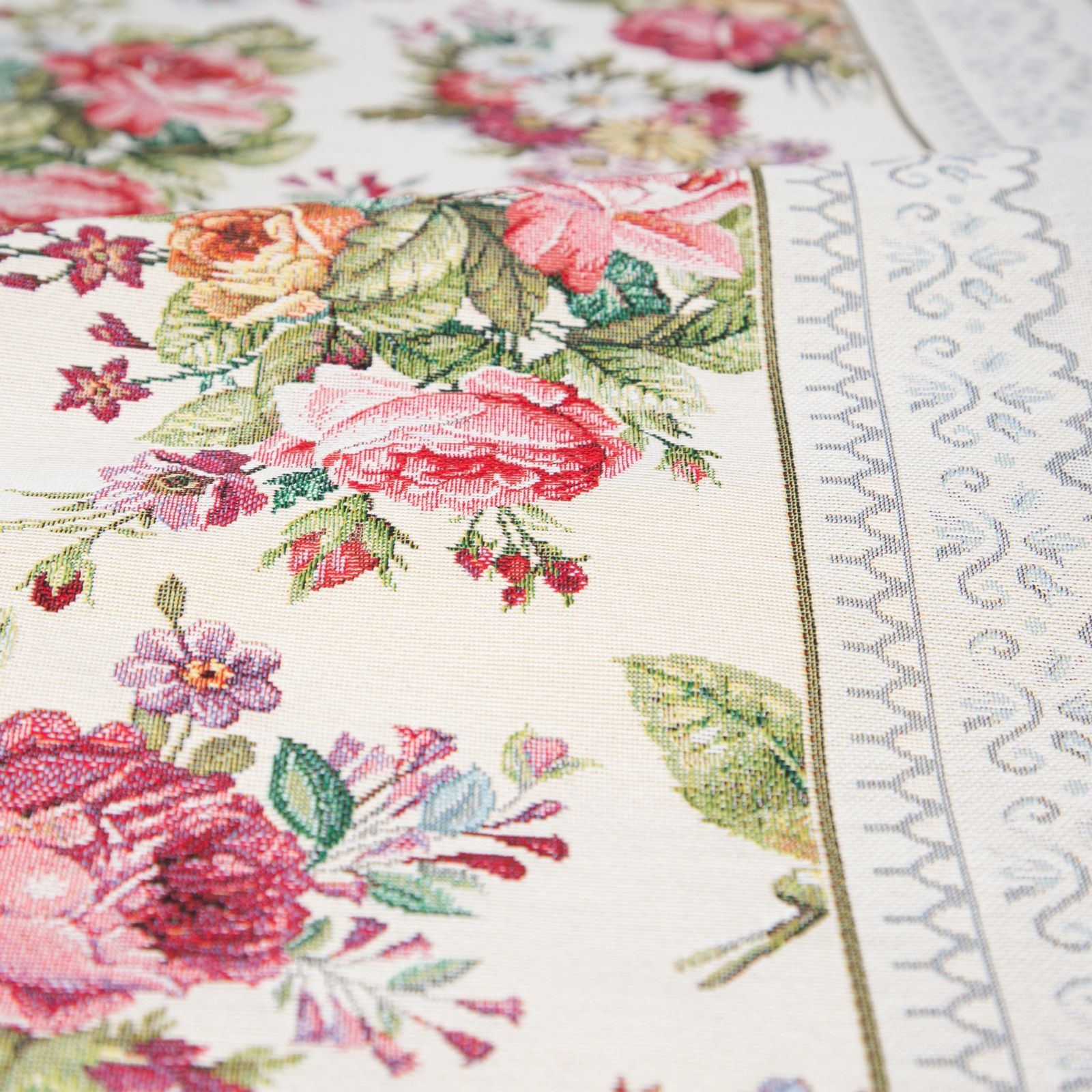 Ubrus GOB 1175 světle šedý / růžový