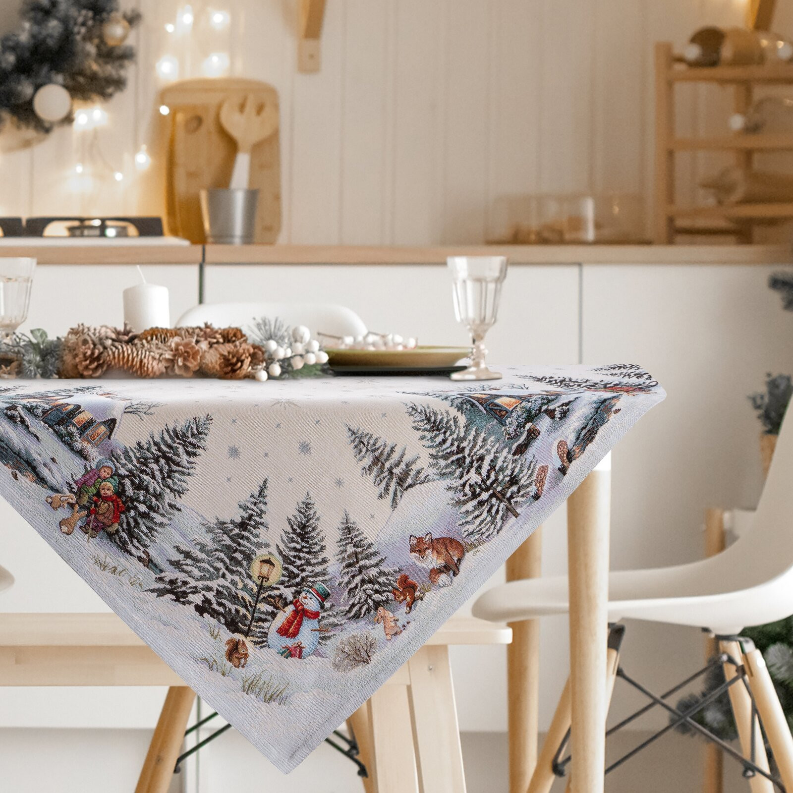 Ubrus GOB 4051 stříbrný