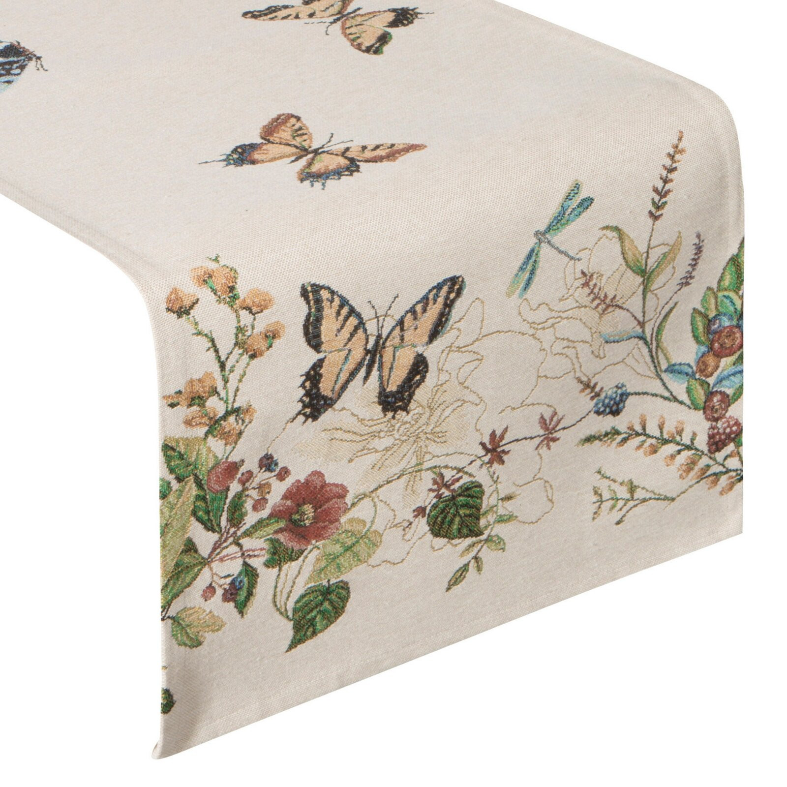 Ubrus GOB SPRING naturální / červený