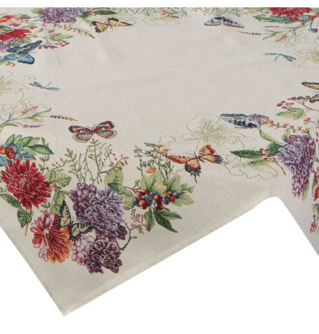 Ubrus GOB SPRING naturální / červený