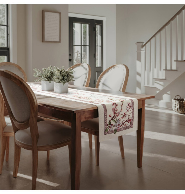 Ubrus GOB THAI naturální / růžový