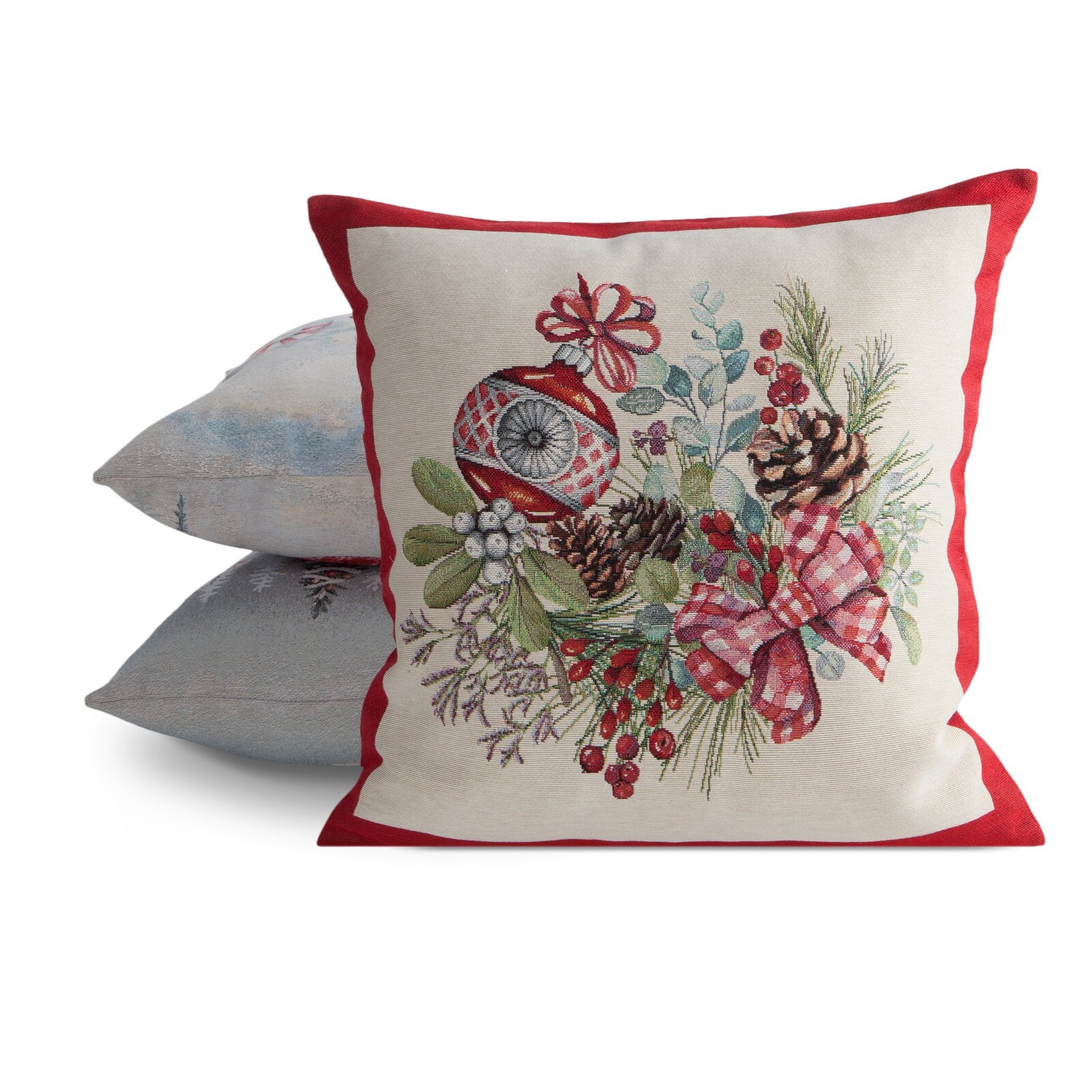 Povlak na polštář CHRISTMAS GOB 1320 naturální