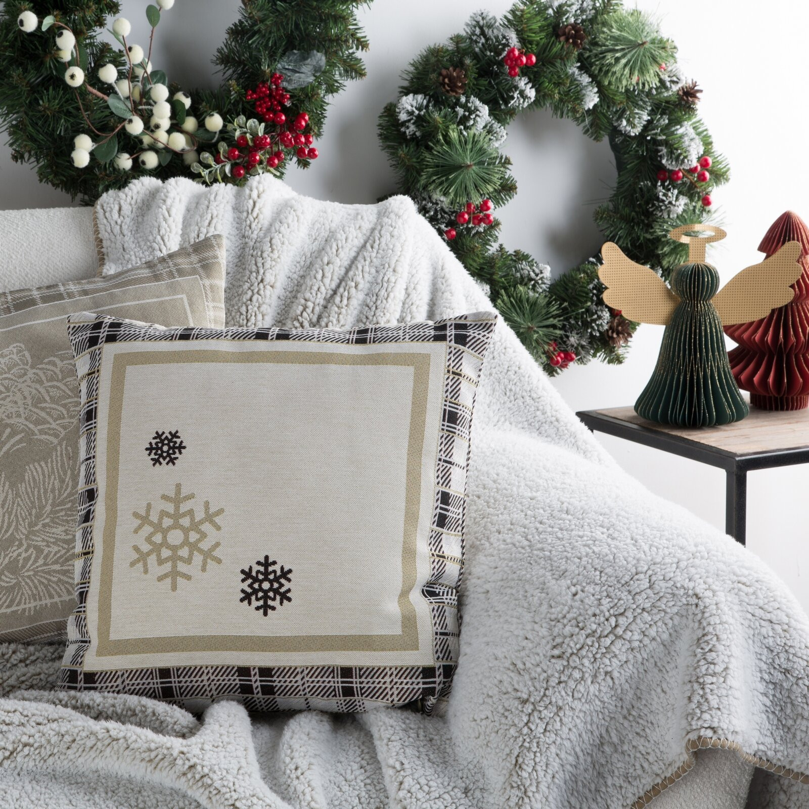 Povlak na polštář GOB ANGEL béžový