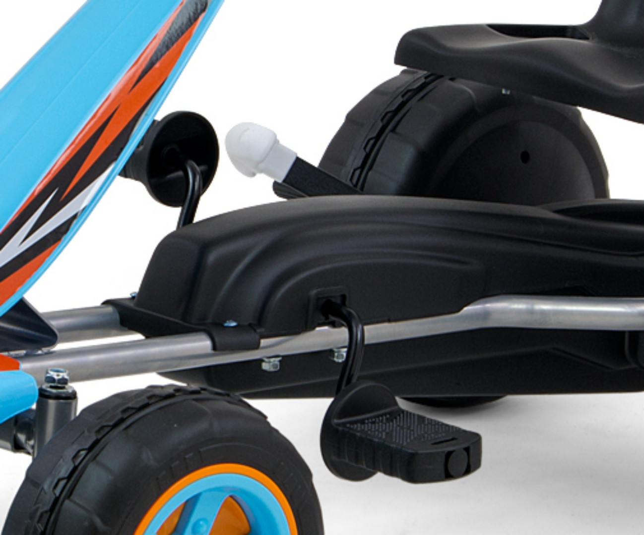 Šlapací motokára Viper modrá