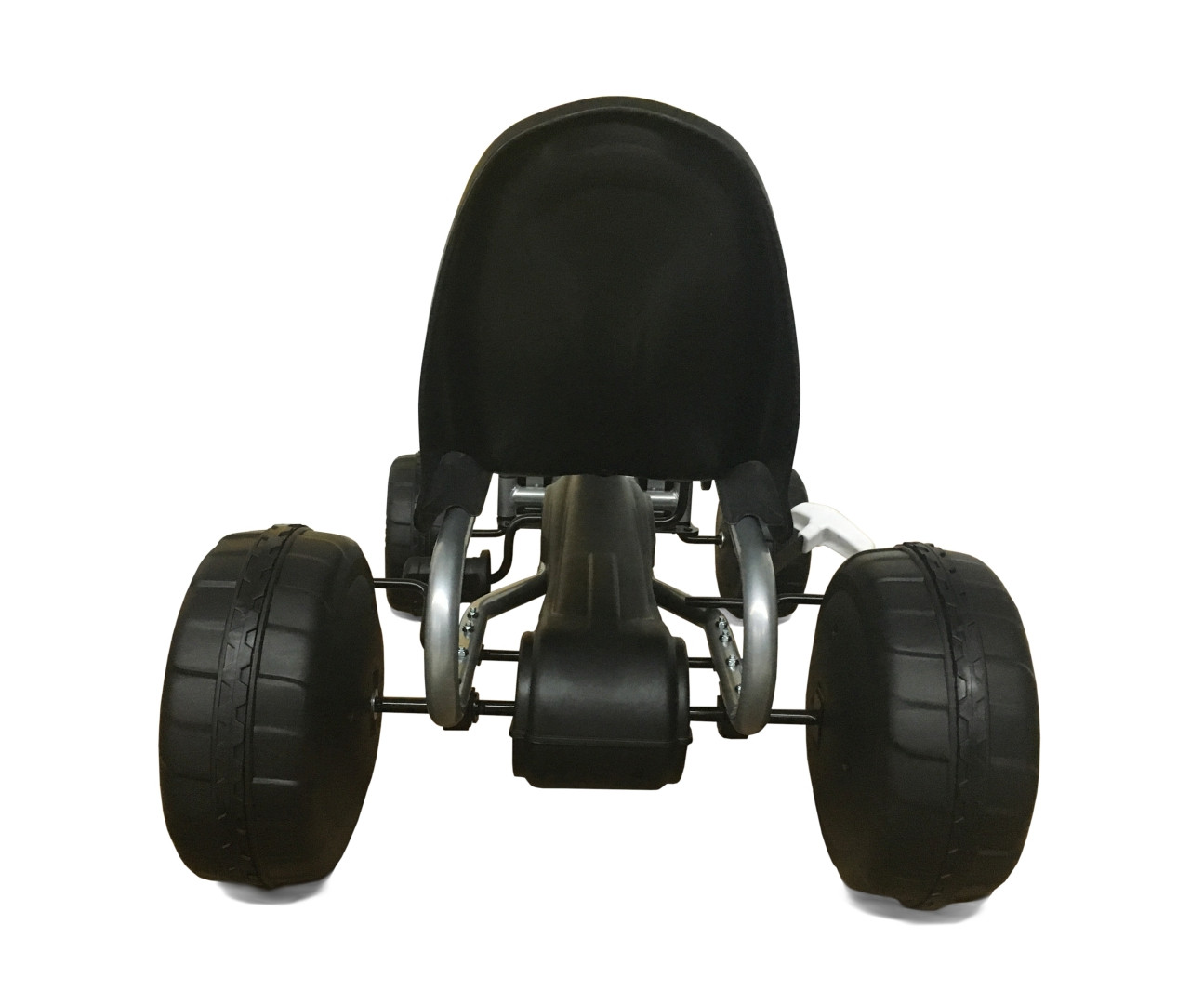 Šlapací motokára Viper bílá