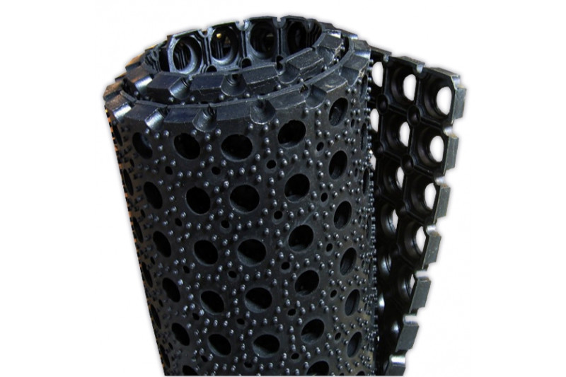 Gumová rohožka Azurová