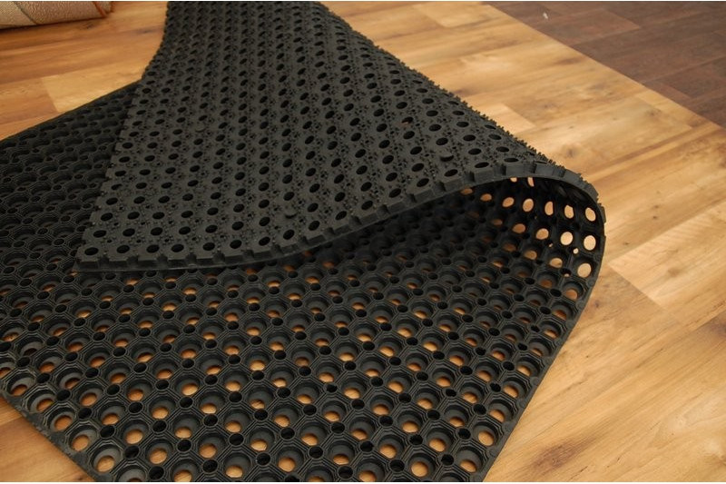 Gumová rohožka Azurová