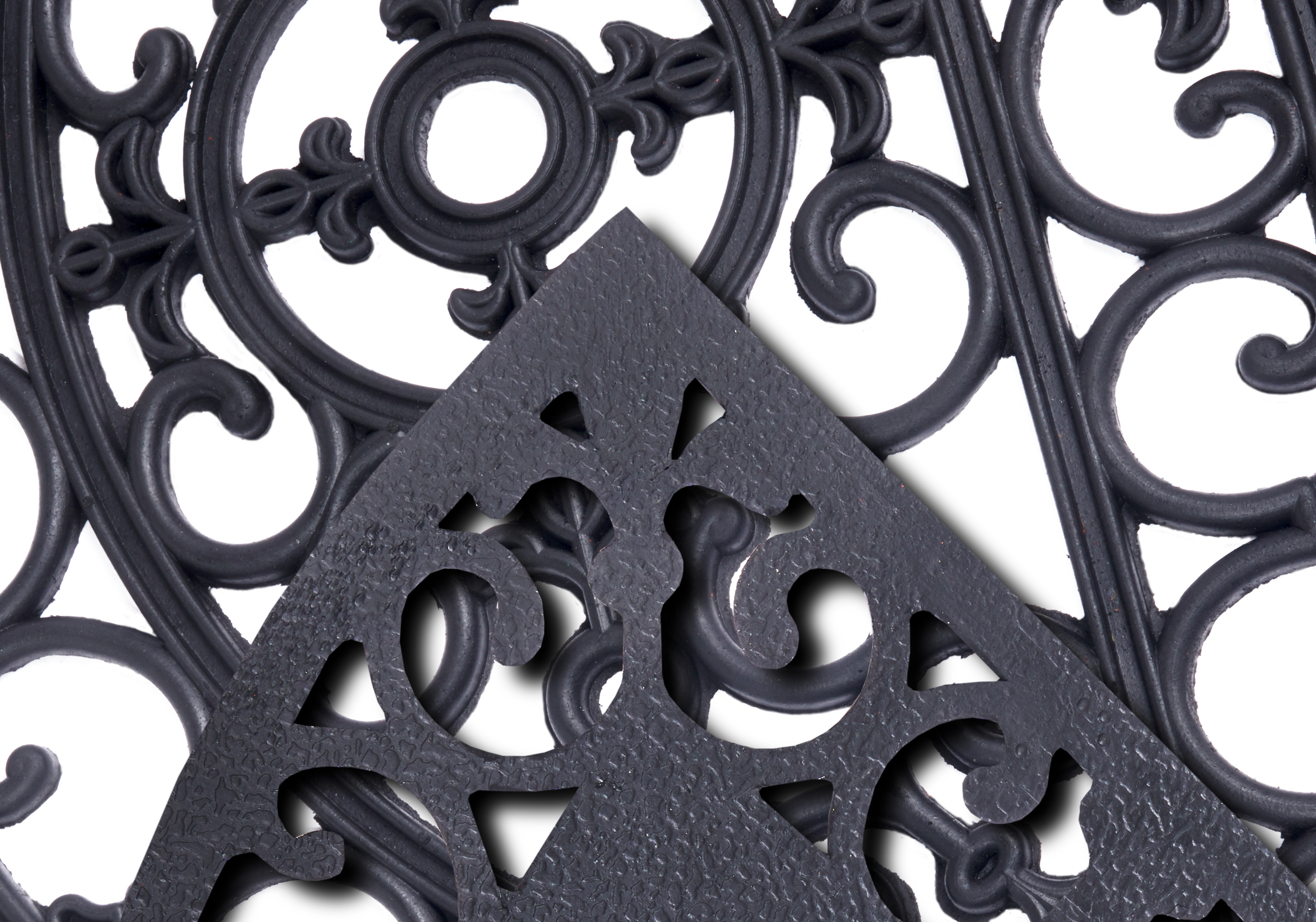 Rohožka Hanse Home Mix Mats Fleur černá