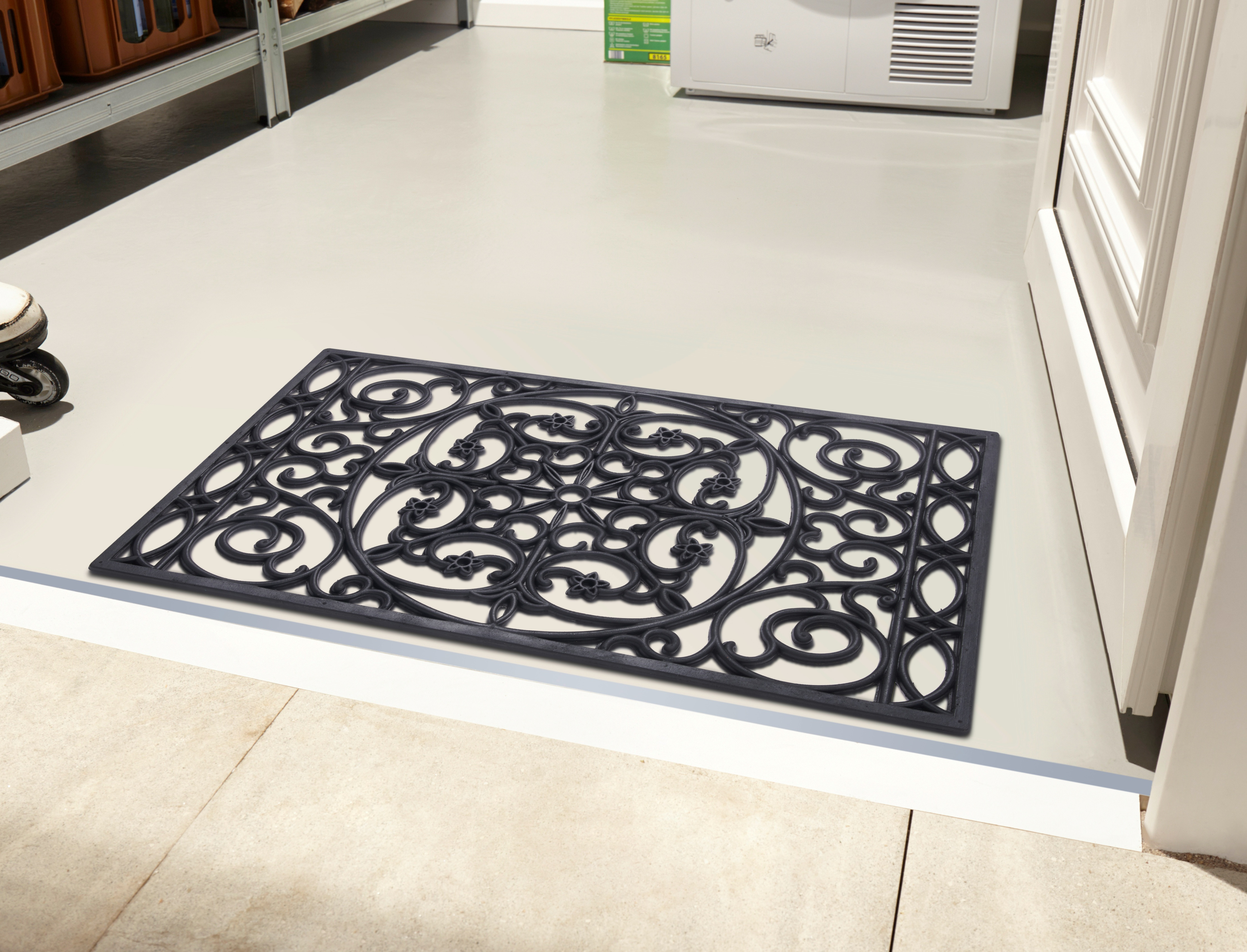 Rohožka Hanse Home Mix Mats Trellis černá