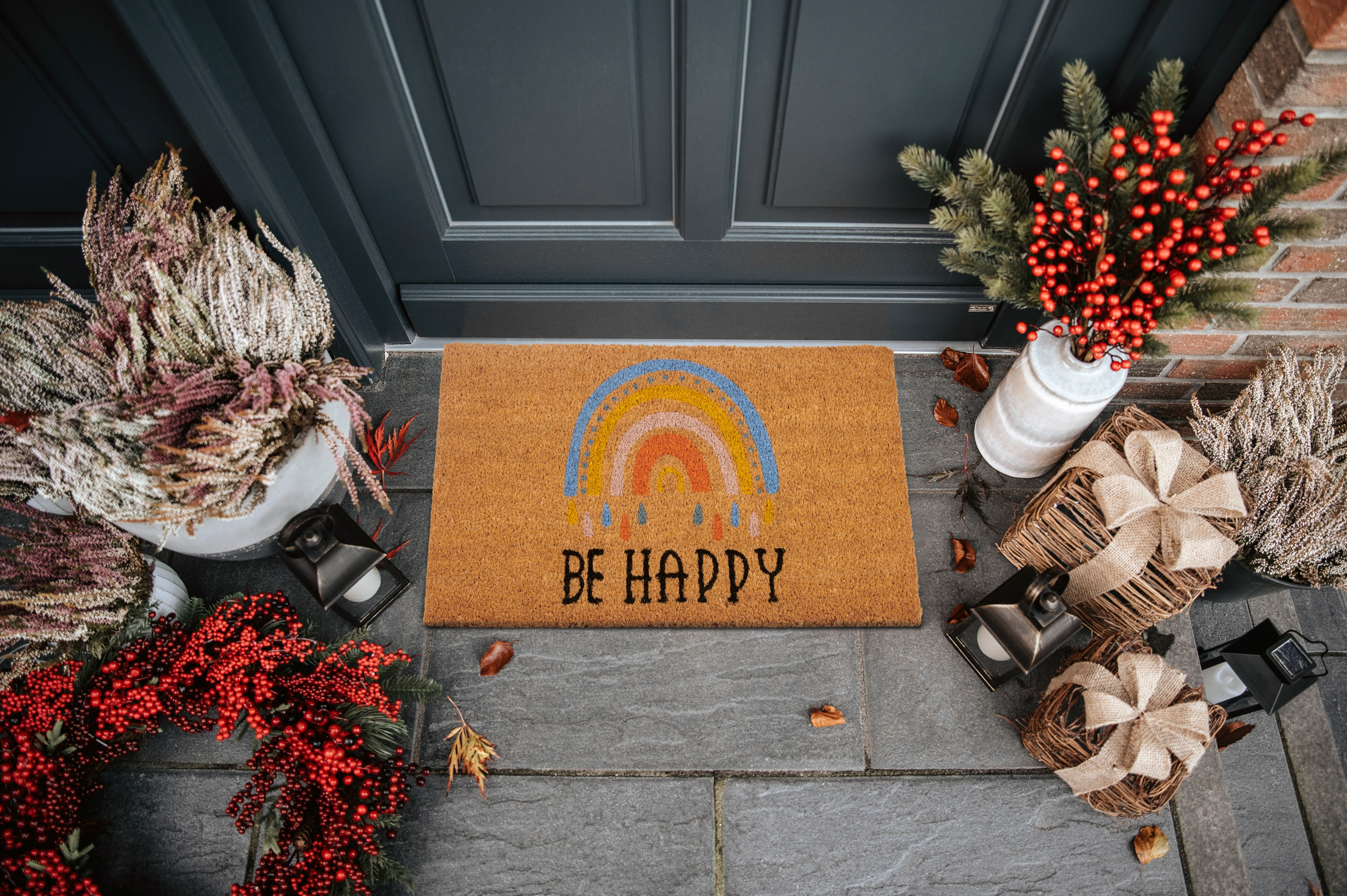 Rohožka Hanse Home Mix Mats Be Happy