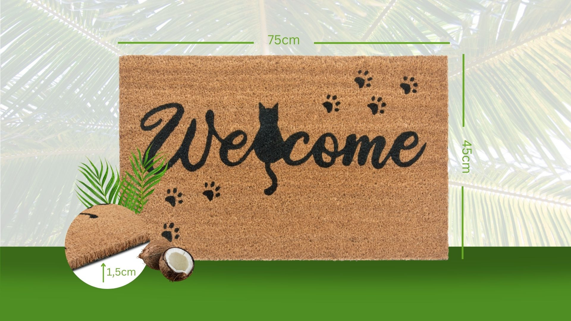 Rohožka Hanse Home Mix Mats Cat Paws