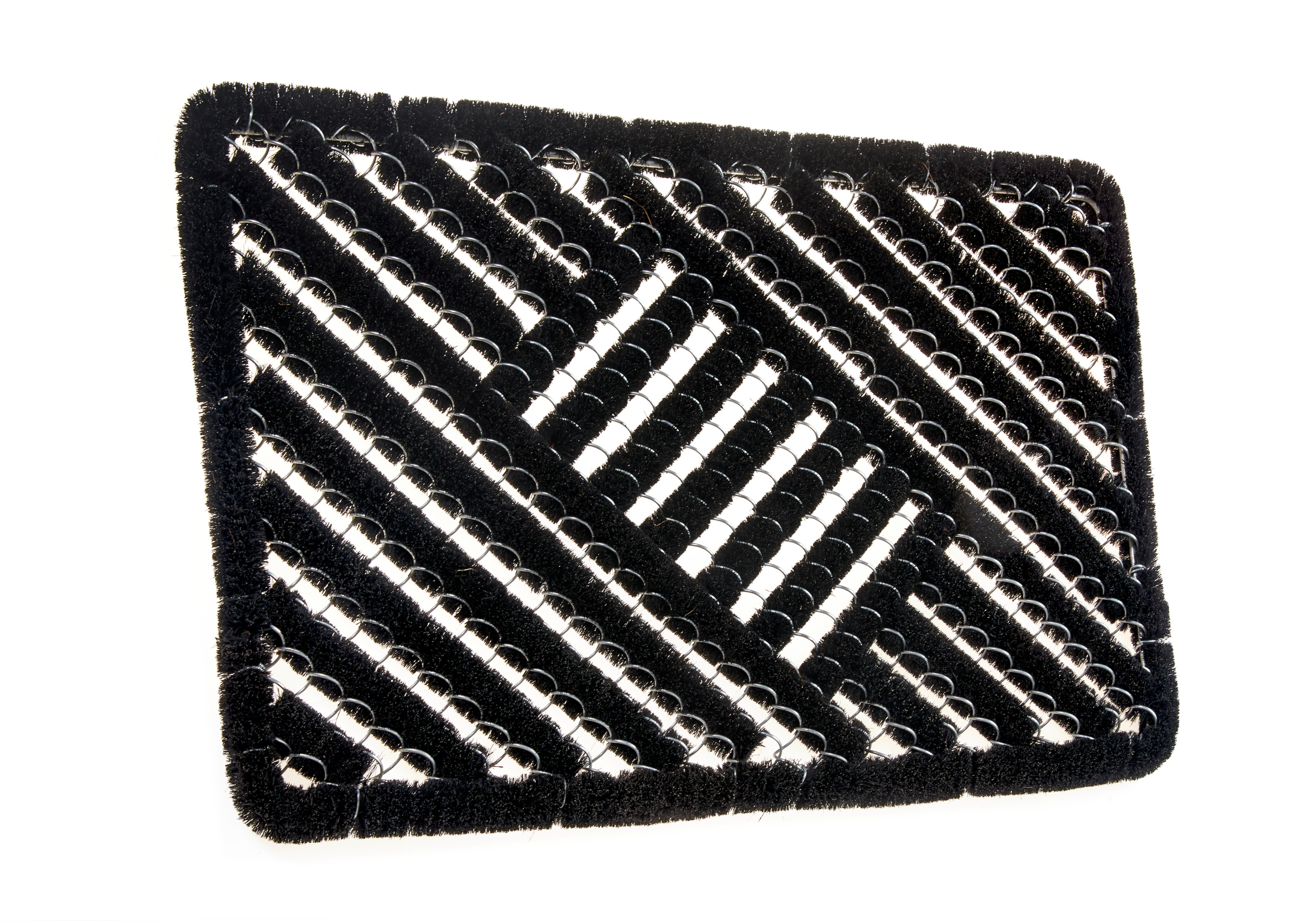 Rohožka Hanse Home Mix Mats Grid černá