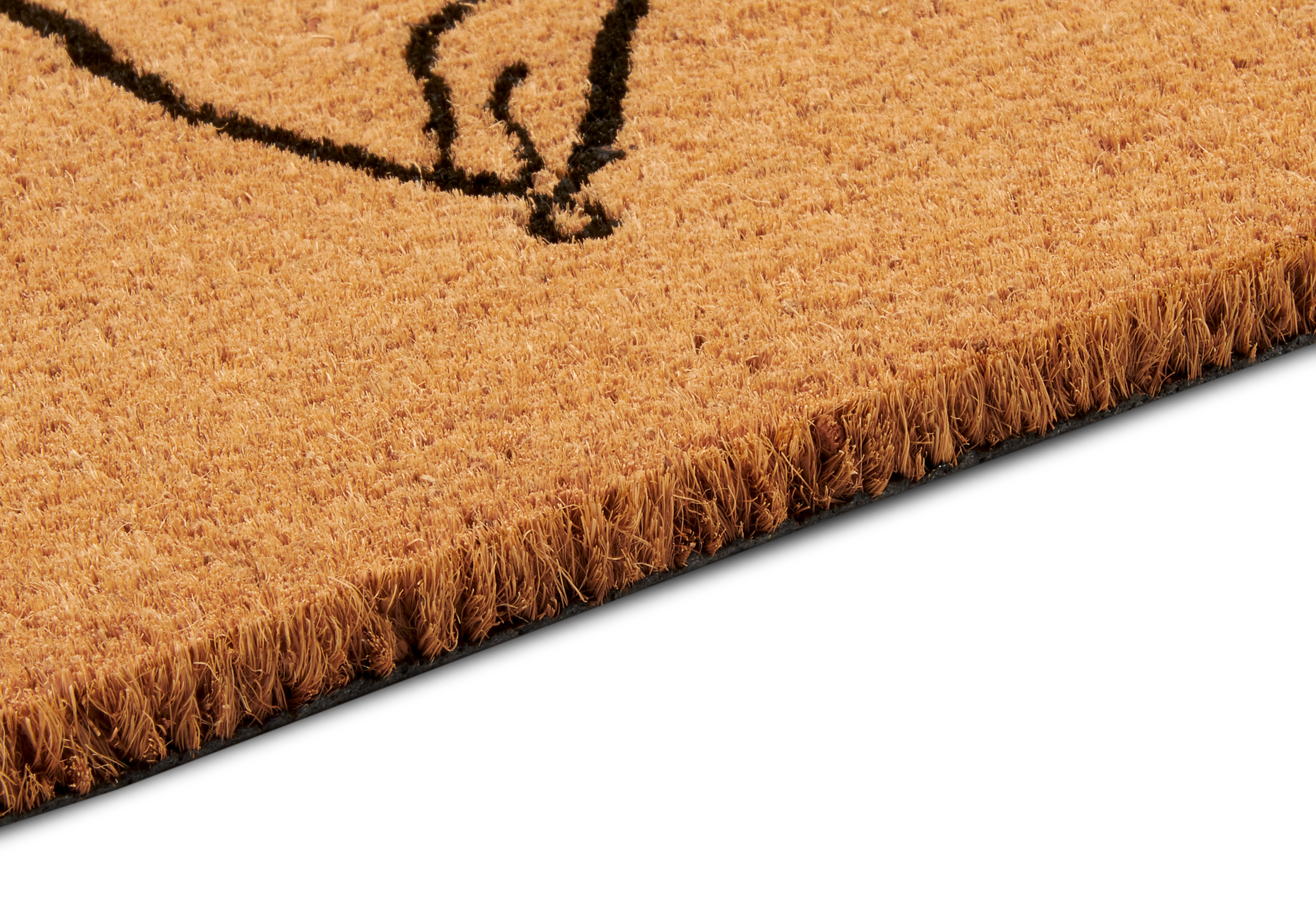 Rohožka Hanse Home Mix Mats černé květiny