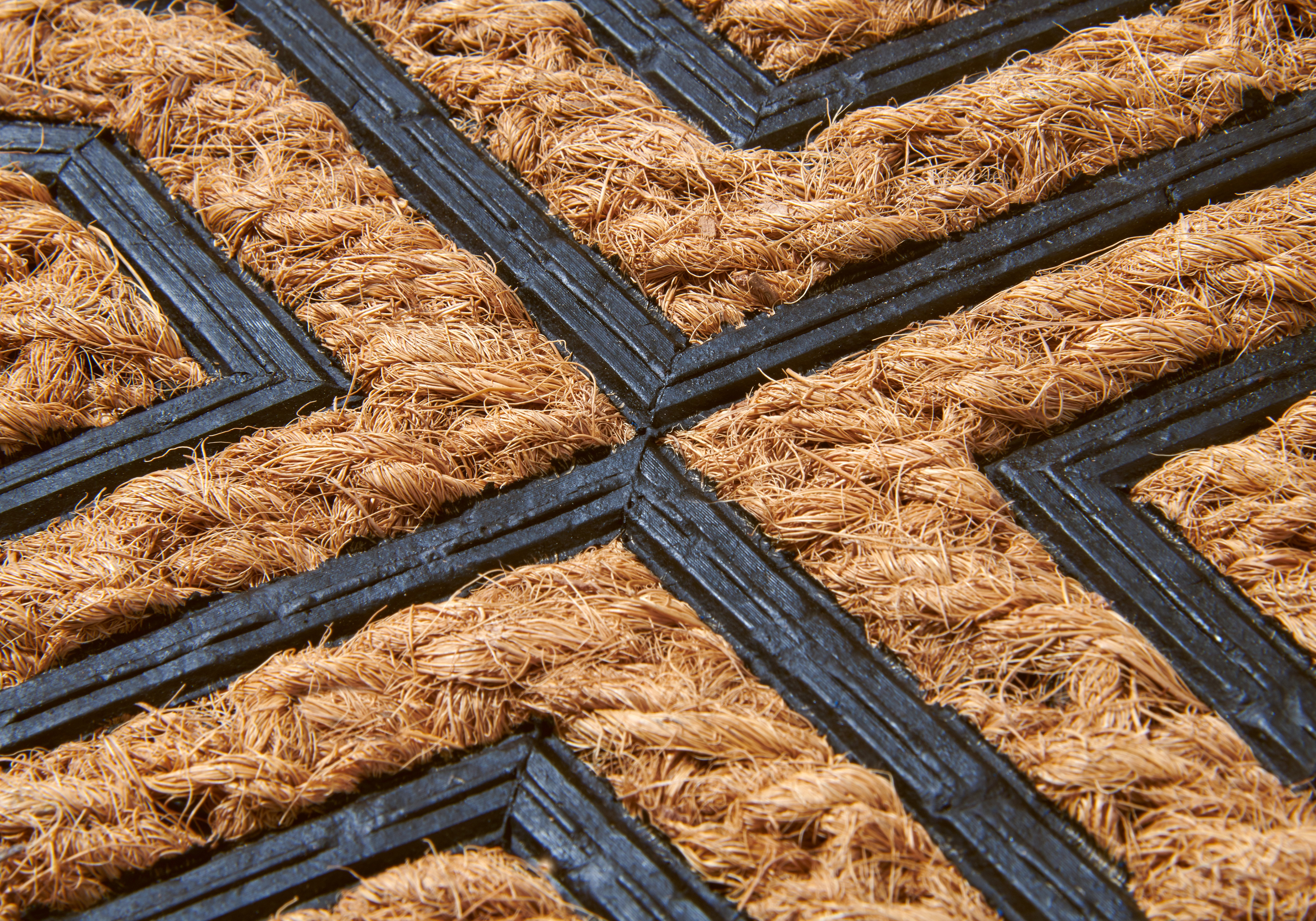 Rohožka Hanse Home Mix Mats Diamonds béžová / černá