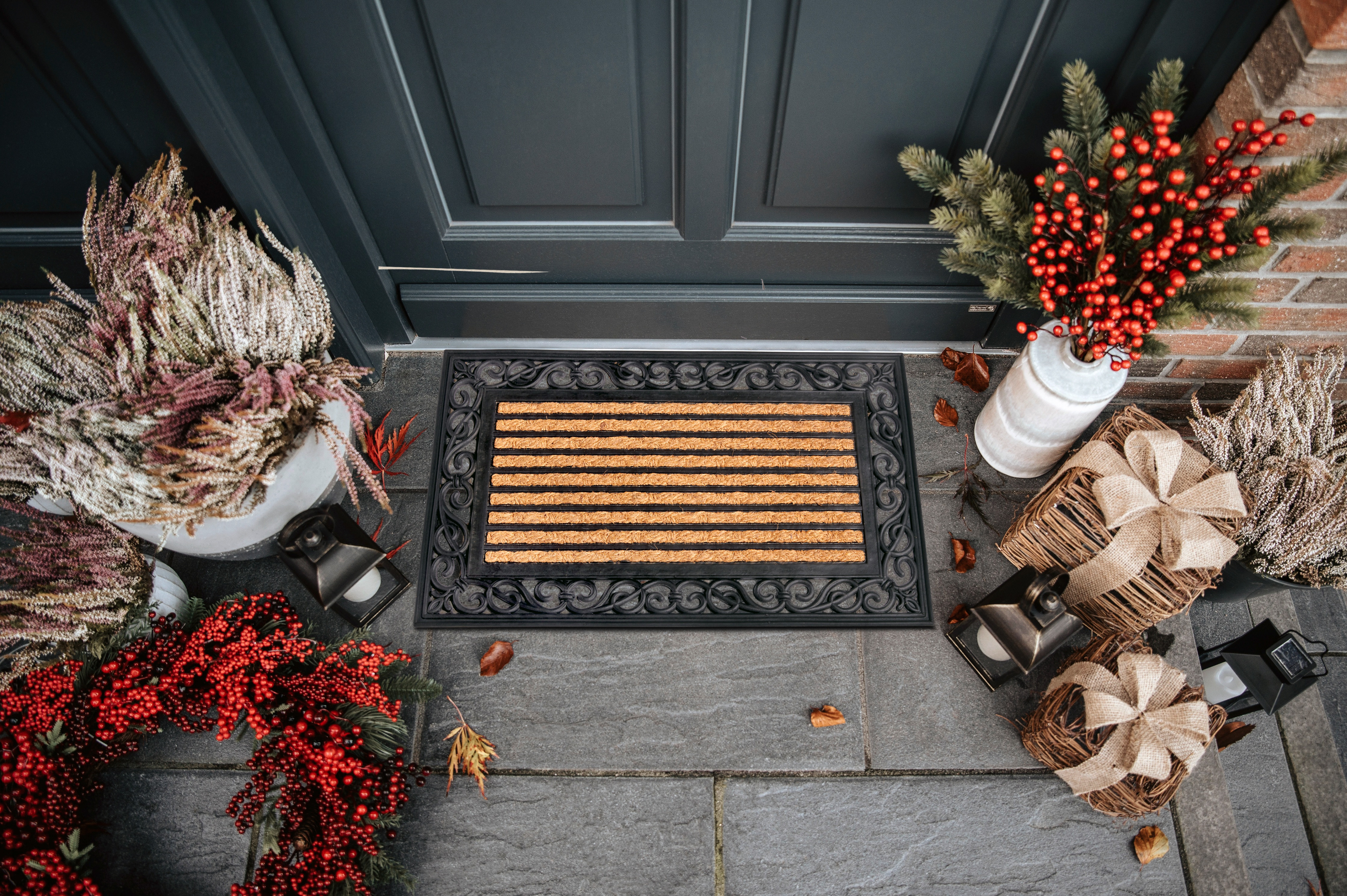 Rohožka Hanse Home Mix Mats Panama béžová / černá