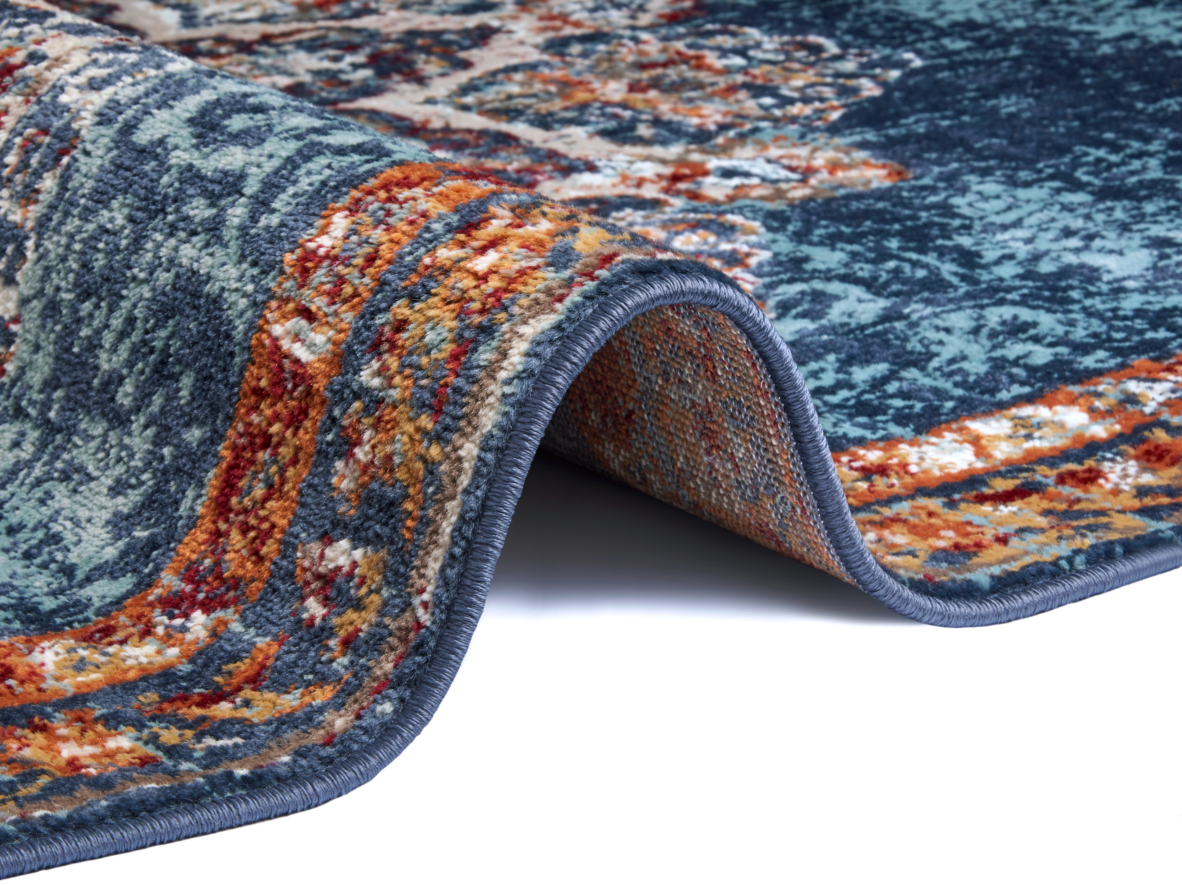 Koberec Hanse Home Luxor Maderno modrý / vícebarevný