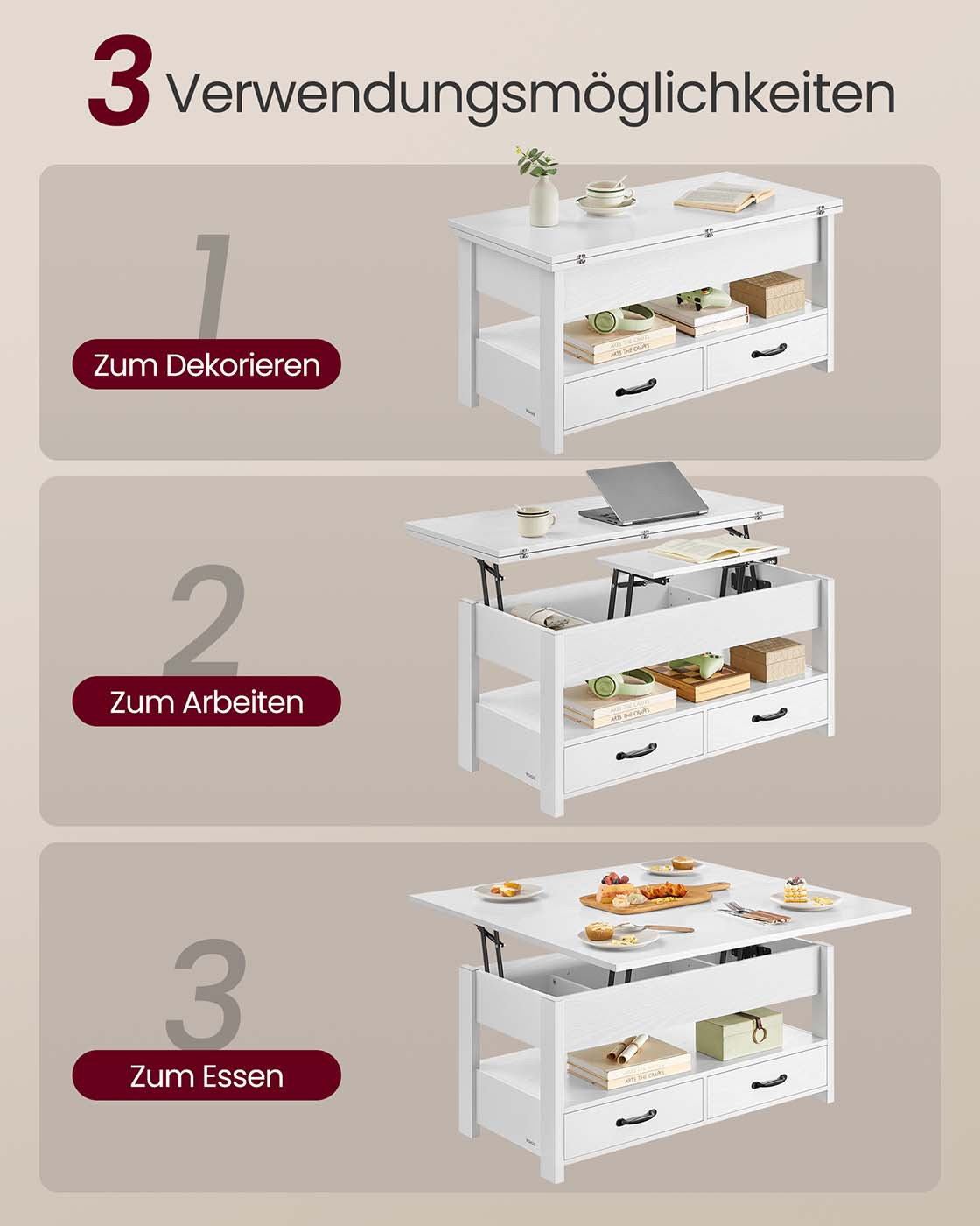 Konferenční stolek LCT254W02