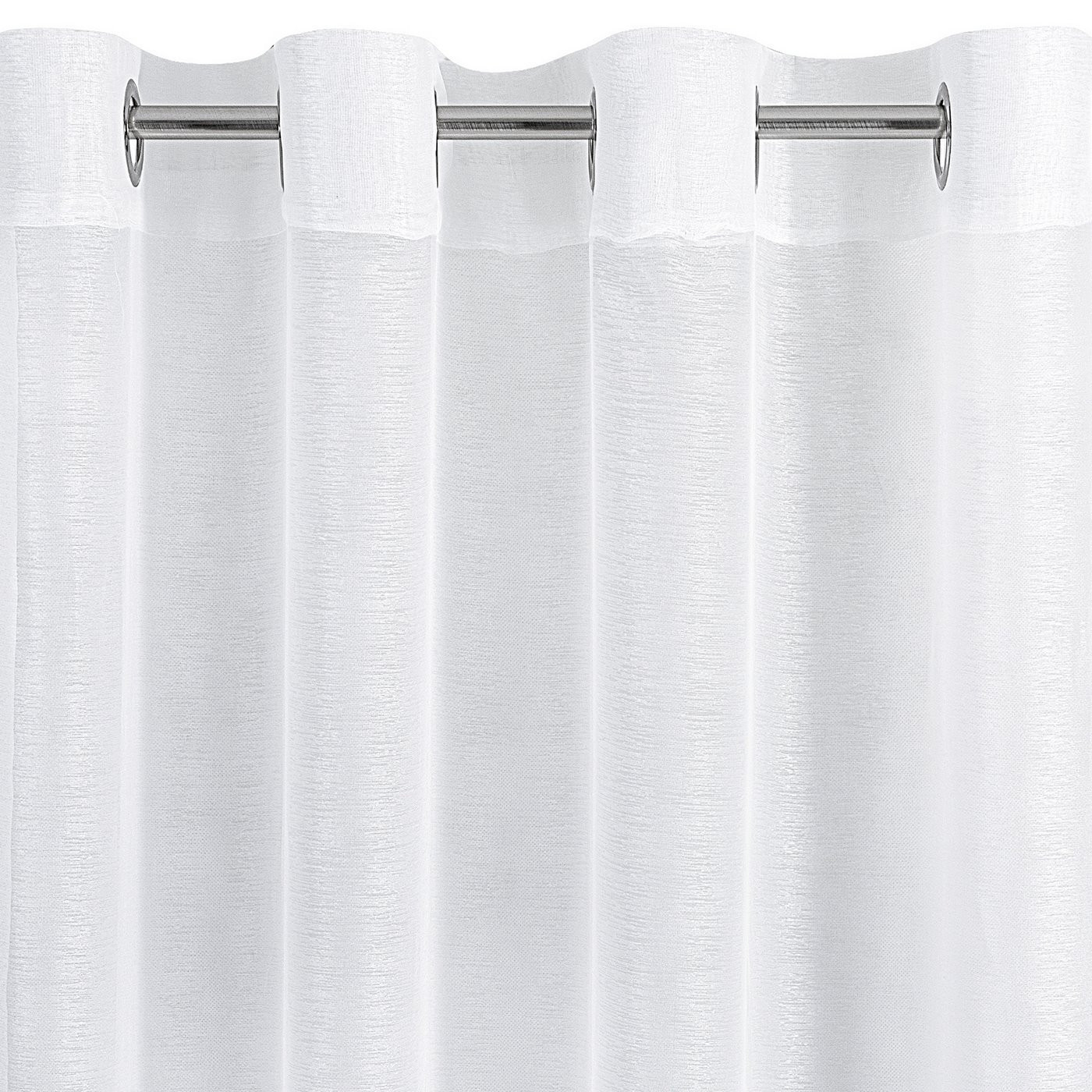 Hotová záclona ADEL bílá - na průchodkách