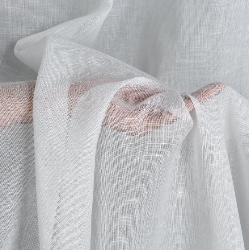 Hotová záclona JASPER bílá - na průchodkách