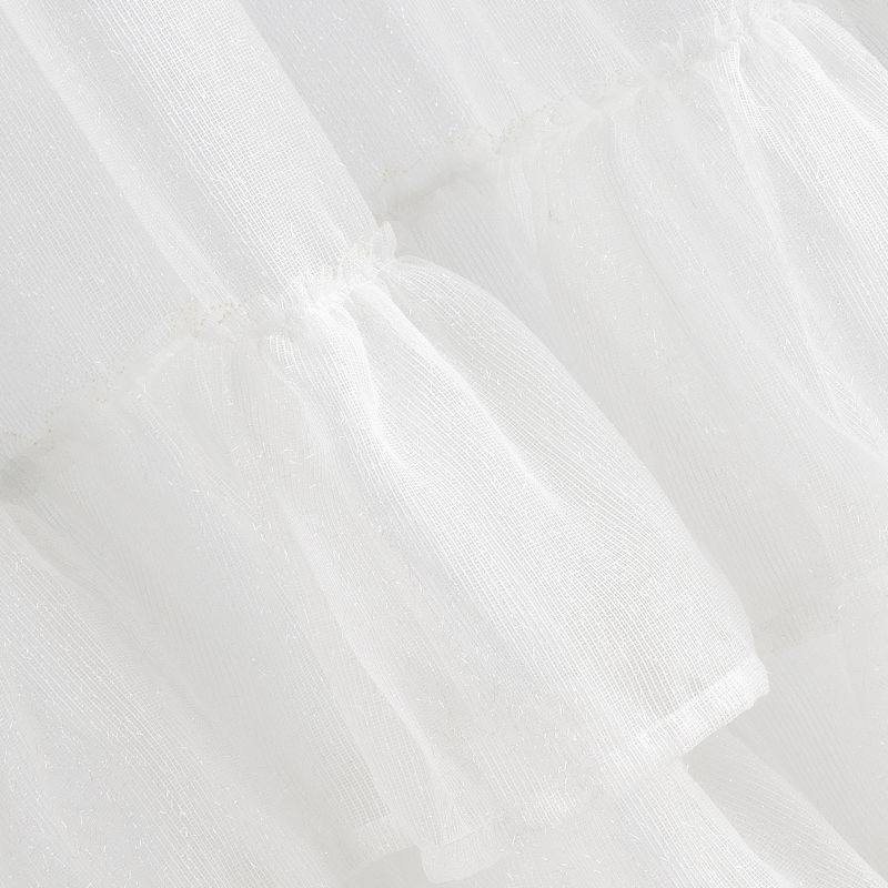 Hotová záclona RAJA bílá - s tunelem