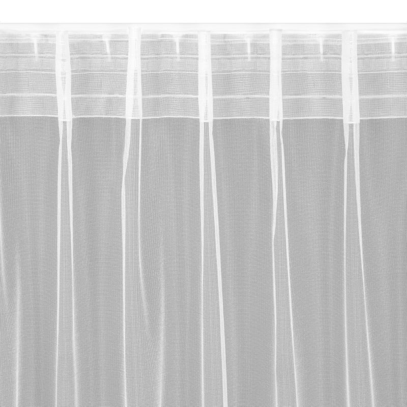 Hotová záclona TONIA bílá - na pásce