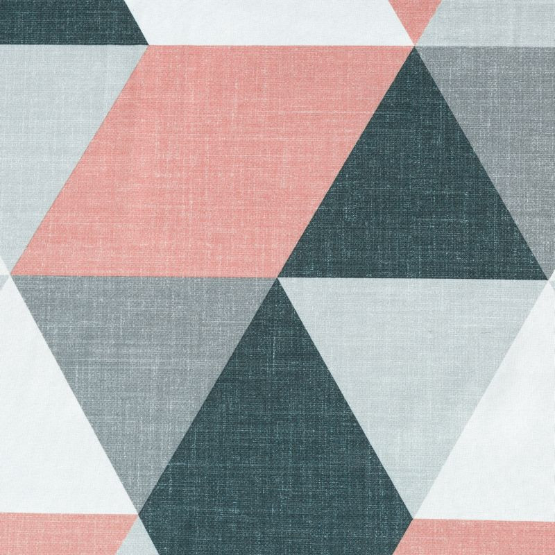 Hotový závěs ADINA tmavě růžový - na průchodkách