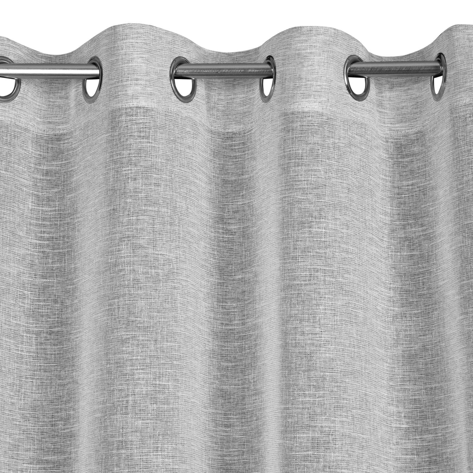 Hotový závěs AMARI šedý - na průchodkách