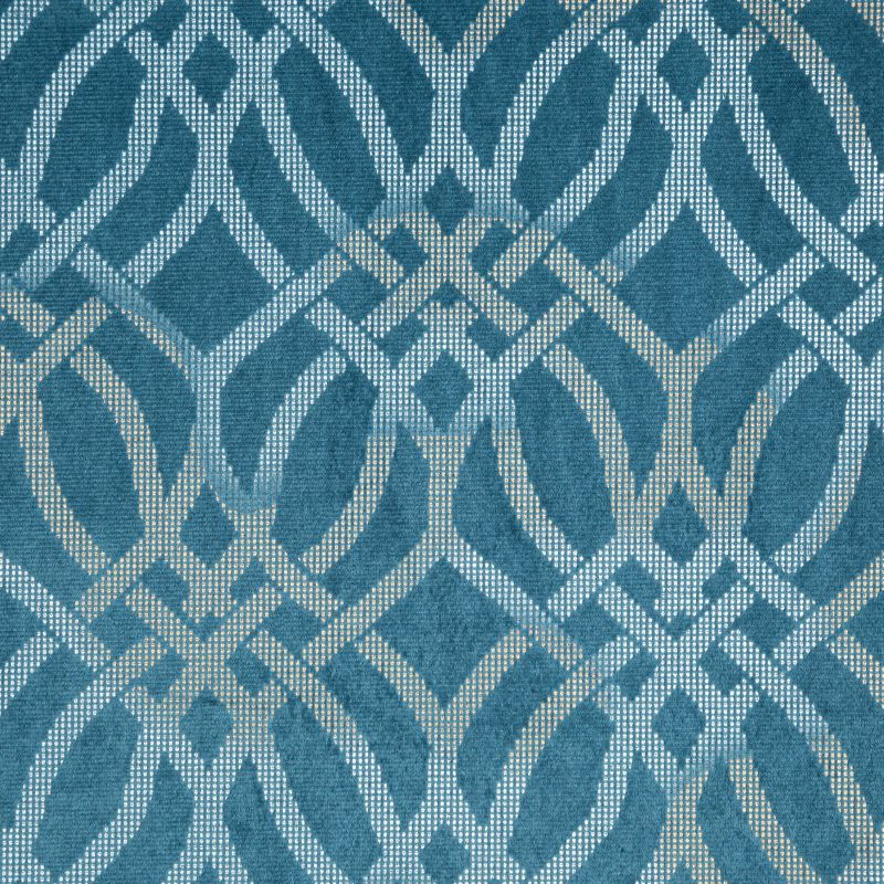 Hotový závěs ARETA tmavomodrý - na průchodkách