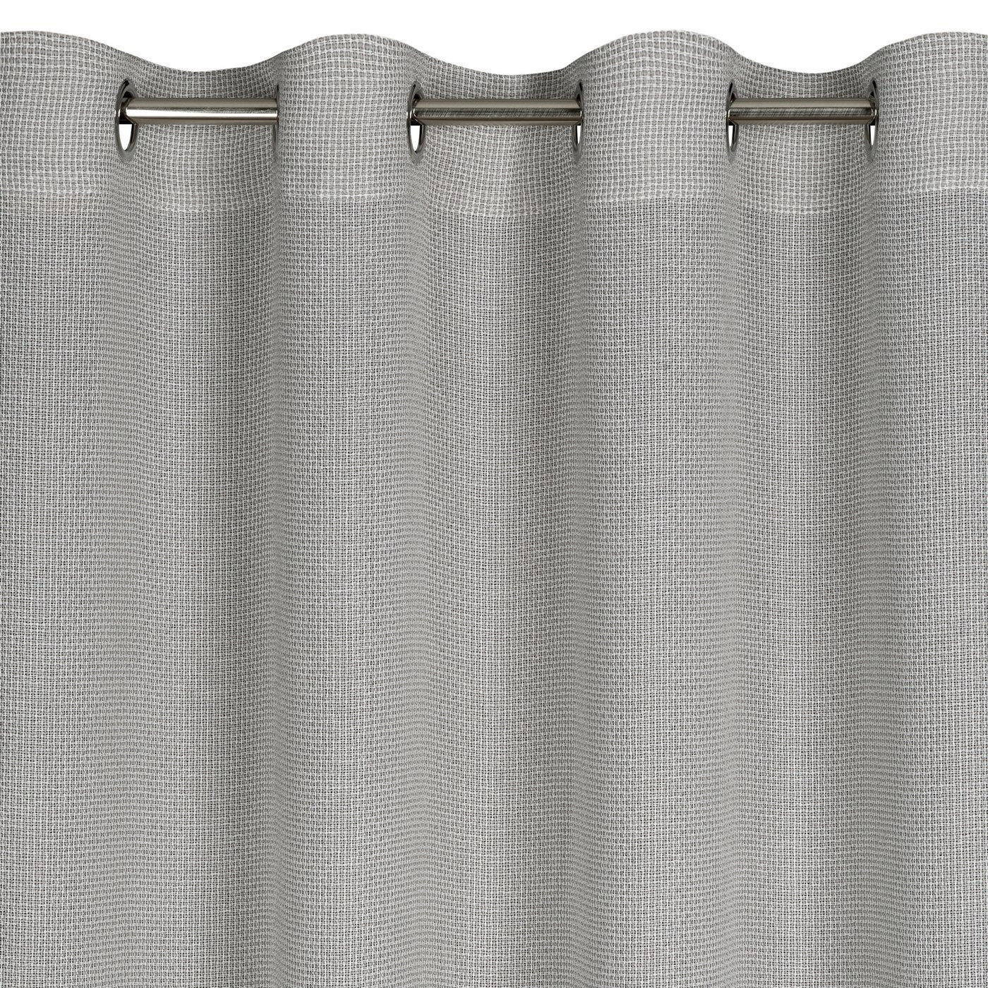 Hotový závěs CINDY stříbrný - na průchodkách